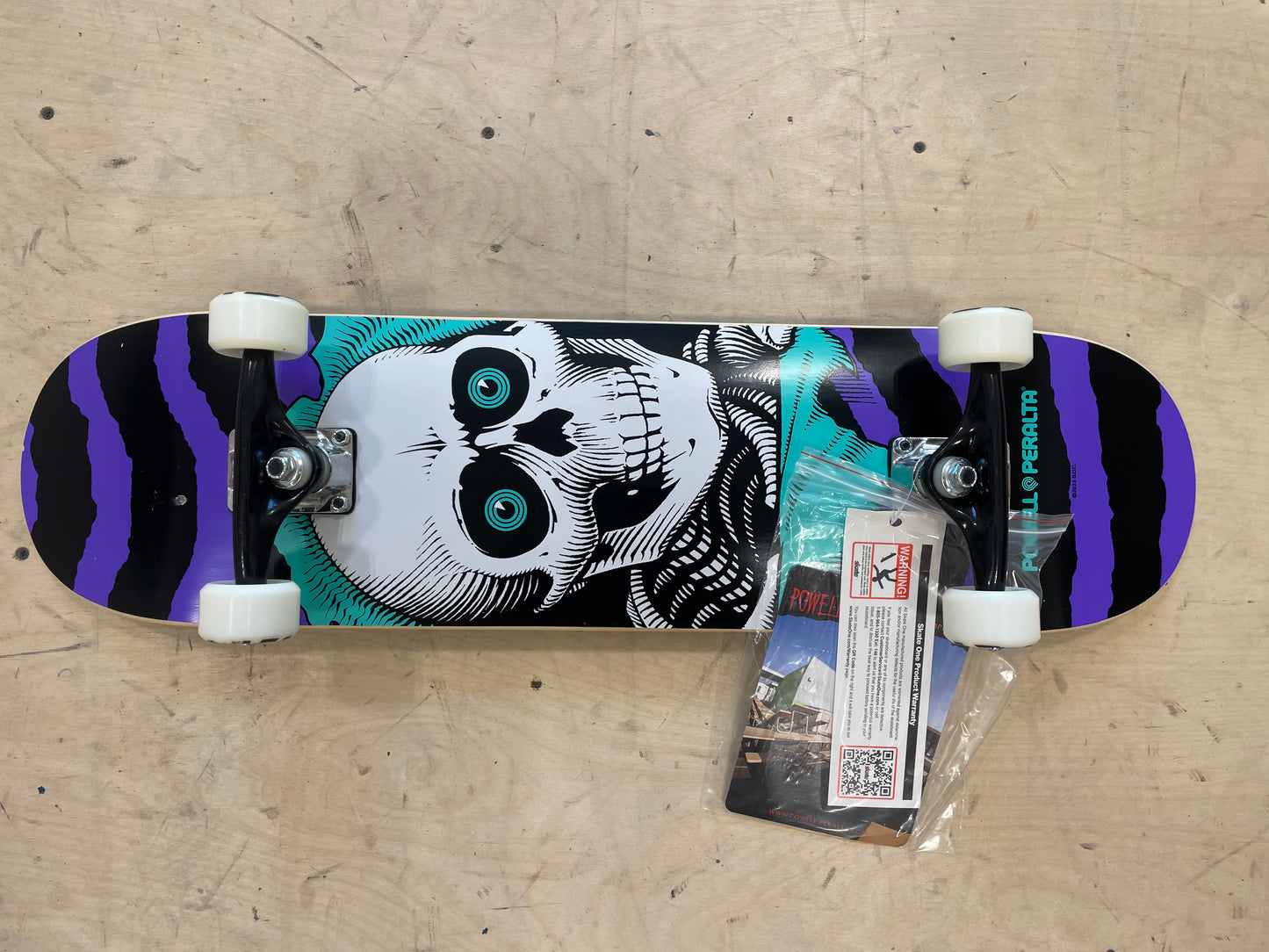 Powell Peralta Ripper Black/Purple 8.0