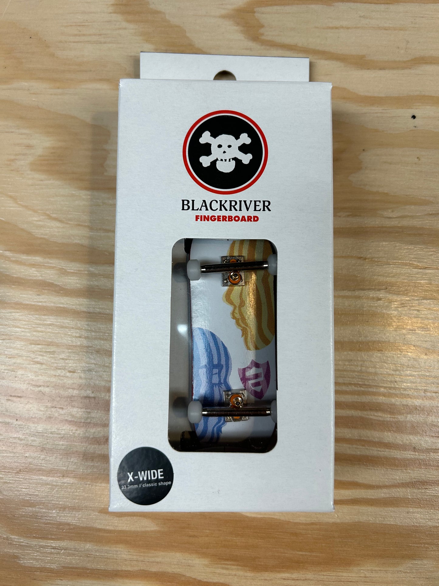 Blackriver Fingerboard "FlatFace Faces" Set 5ply 33,3mm