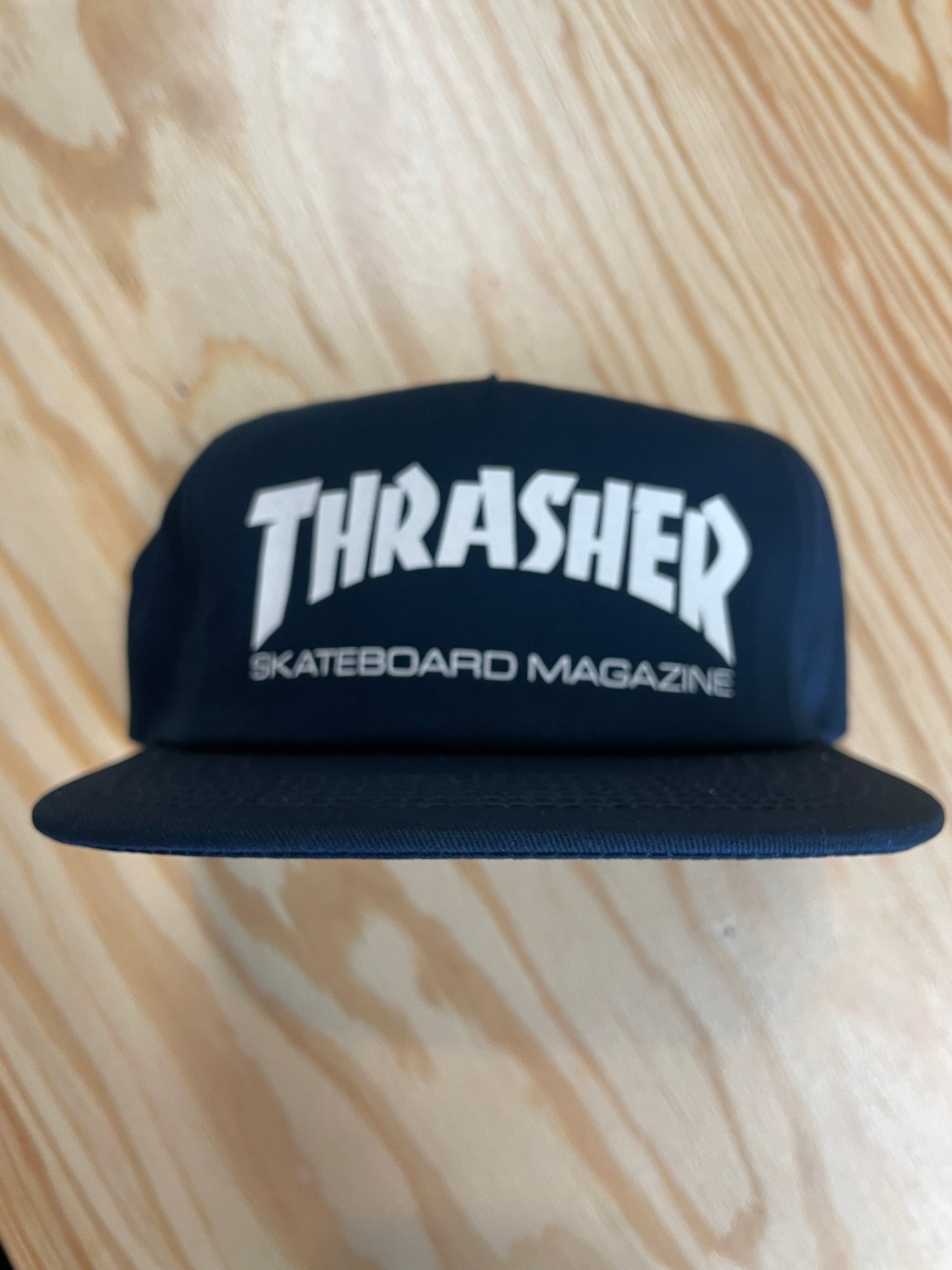 Thrasher SKATE MAG - SNAPBACK - NAVY/WHITE