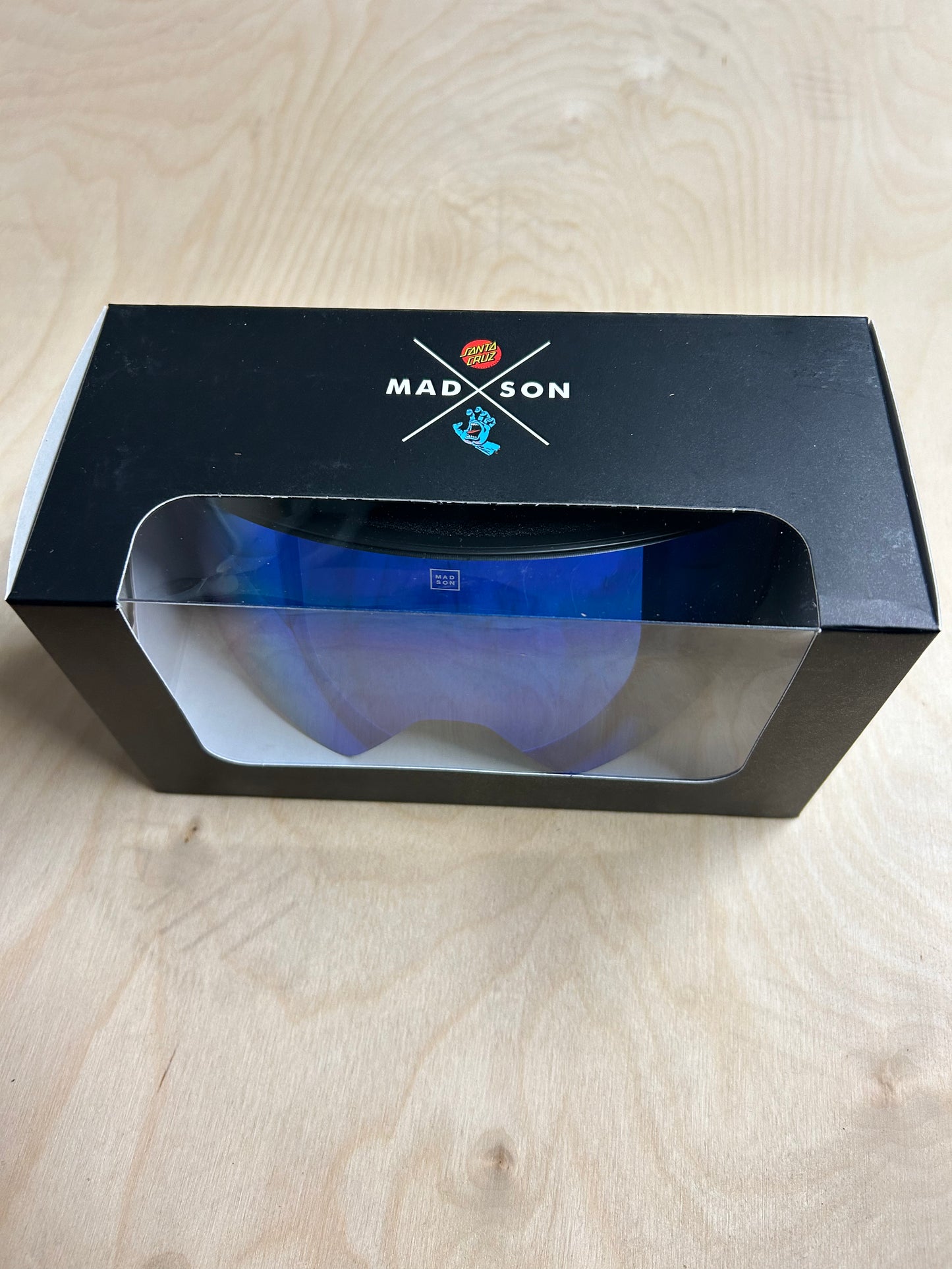 CYLINDRO Santa Cruze x Madson Screaming Hand Black/ Blue Chrome