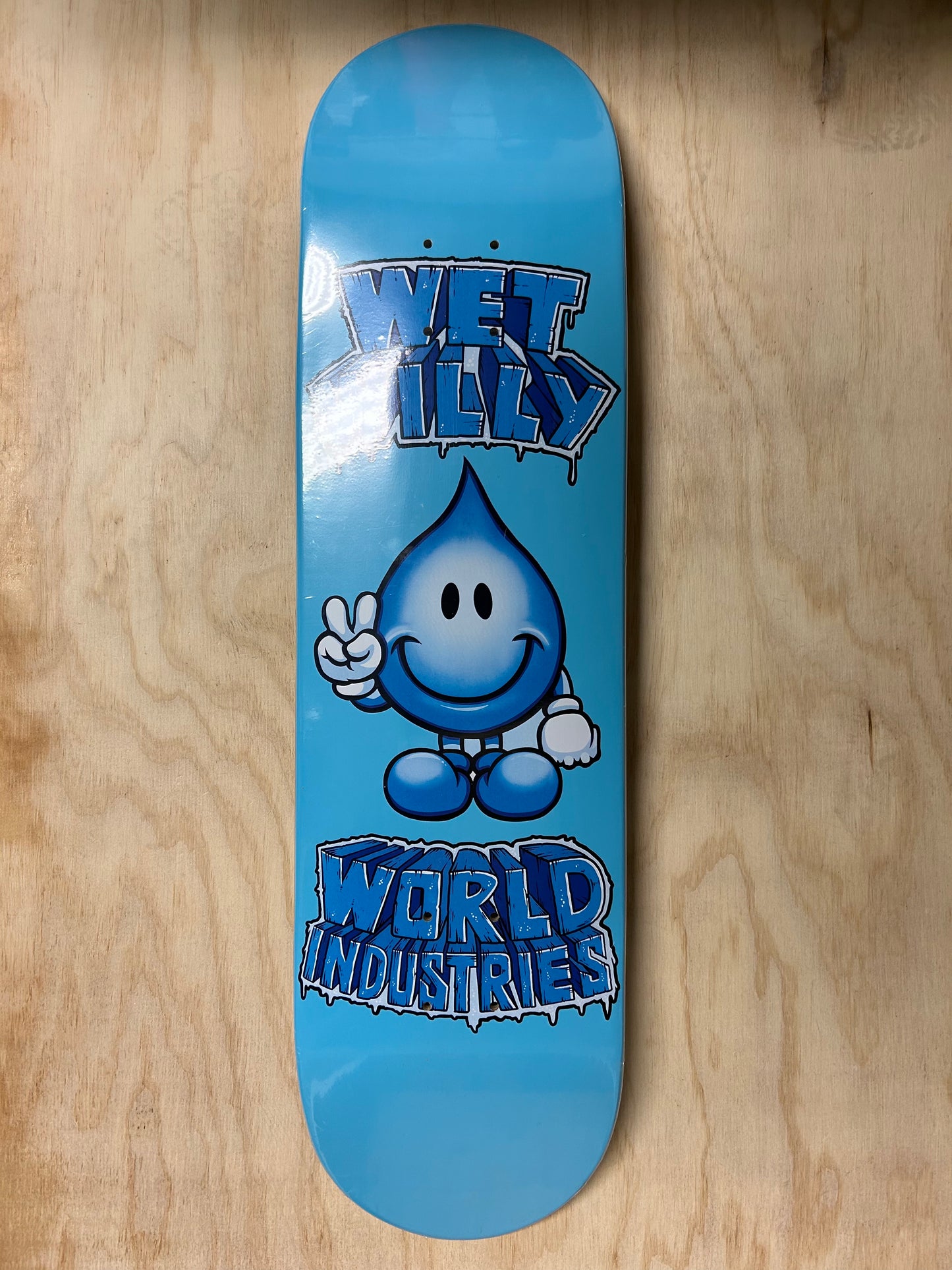 World Industries Ice Cold Wet Willy 8.25 Skateboard Deck