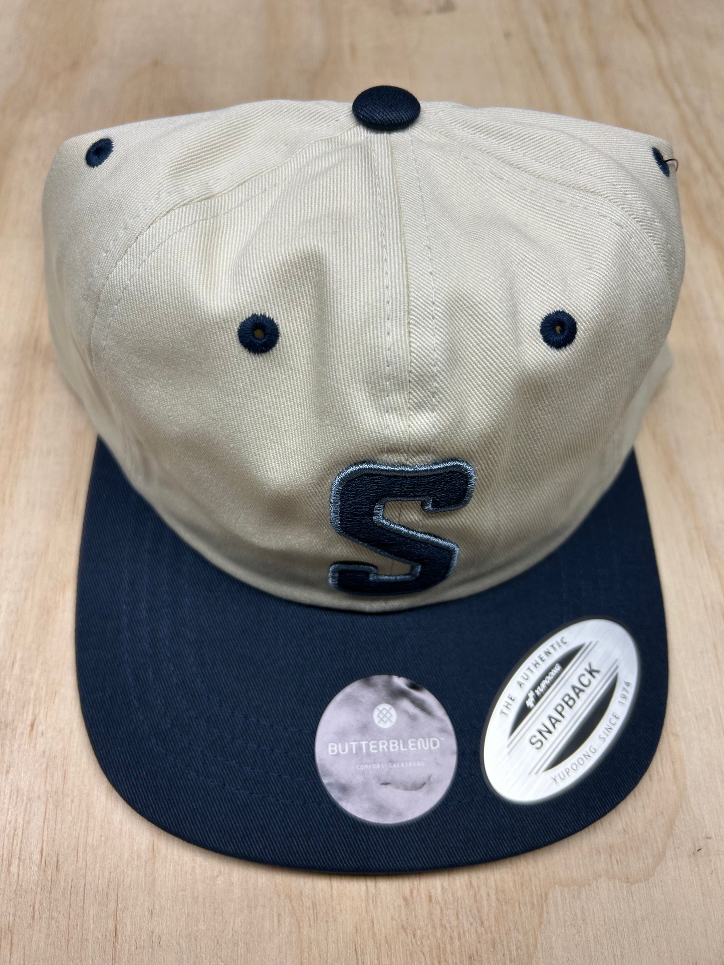 LOW KEY SNAPBACK HAT - INDIGO