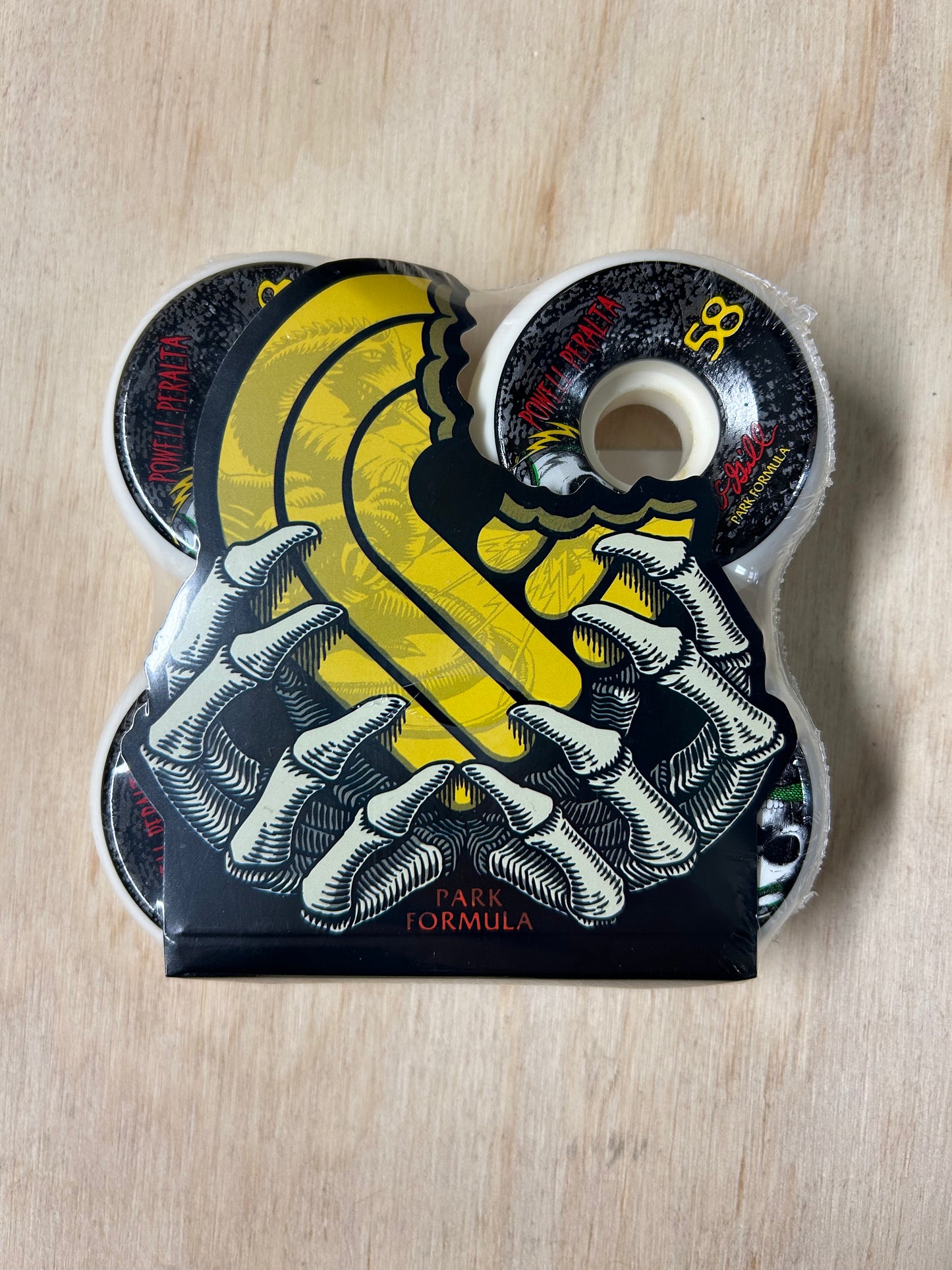 Powell Peralta McGill Skull and Snake Skateboard Wheels 58 104A 4pk