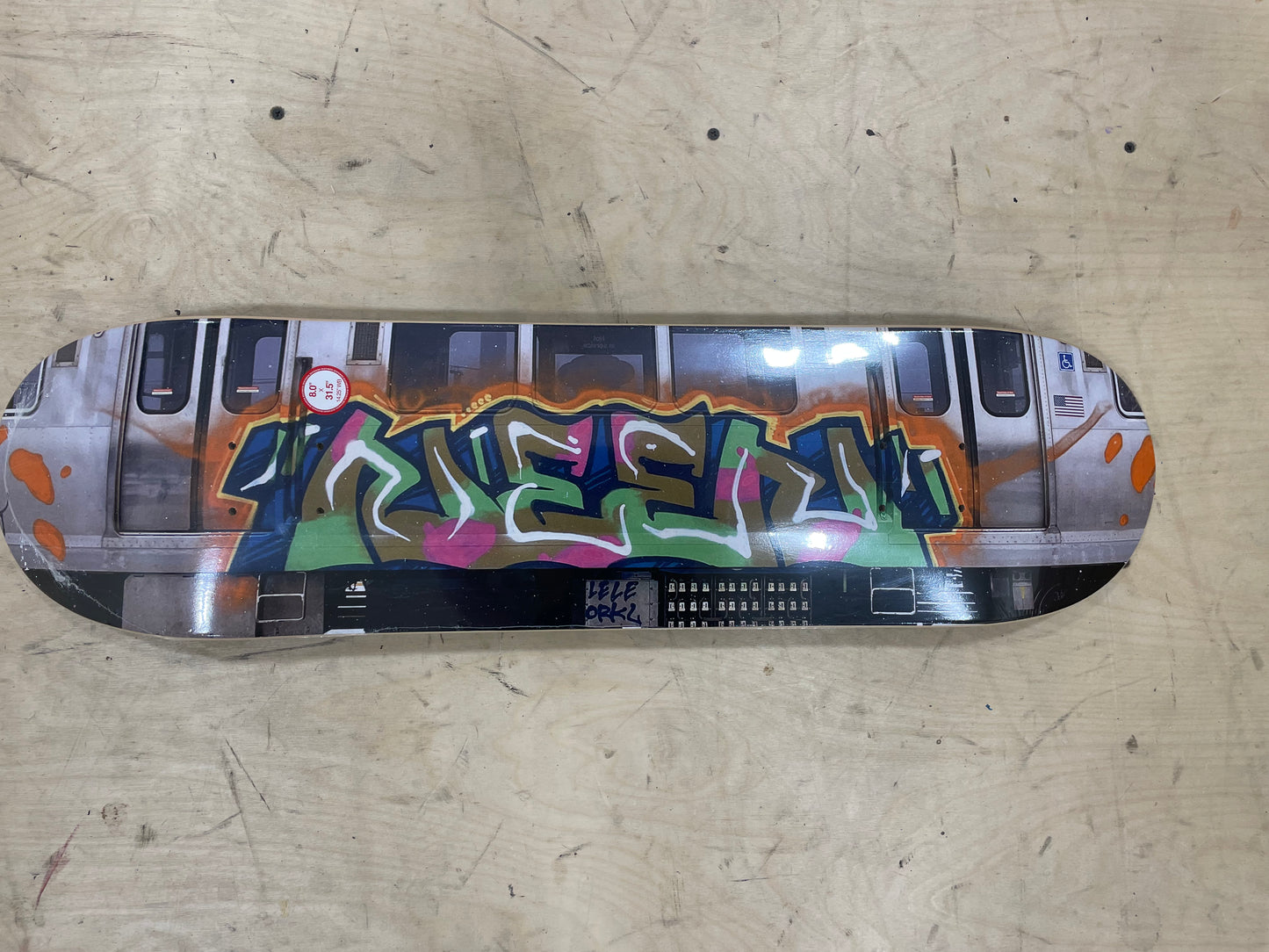 Deathwish NW Neen L Train Deck 8.0