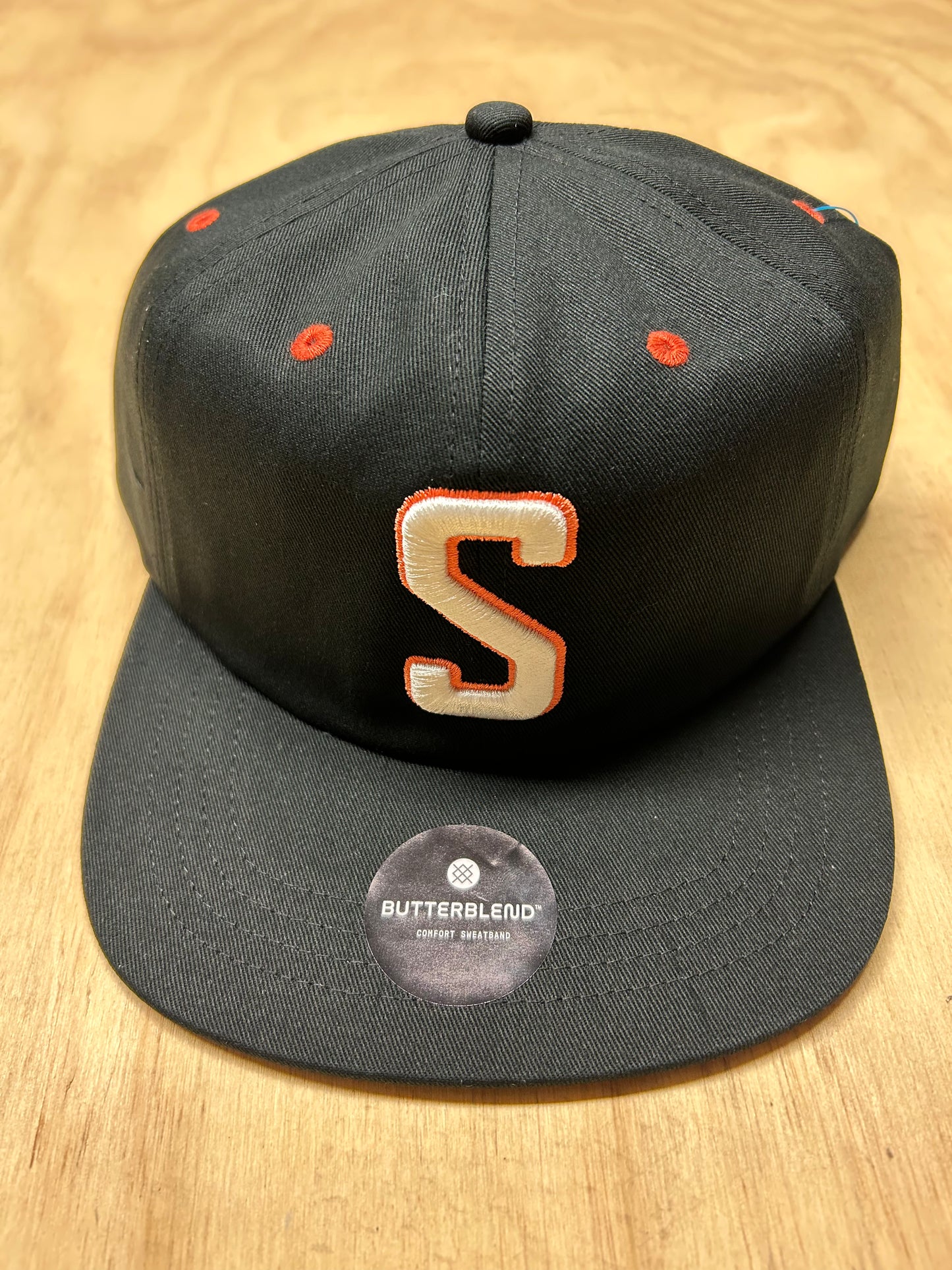 Stance Low Key Snapback Hat Black Orange OS