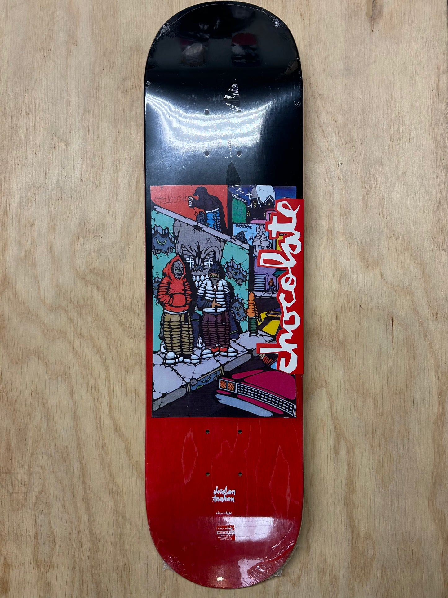 Chocolate Skateboards Jordan Trahan Fiendin Skateboard Deck 8.25
