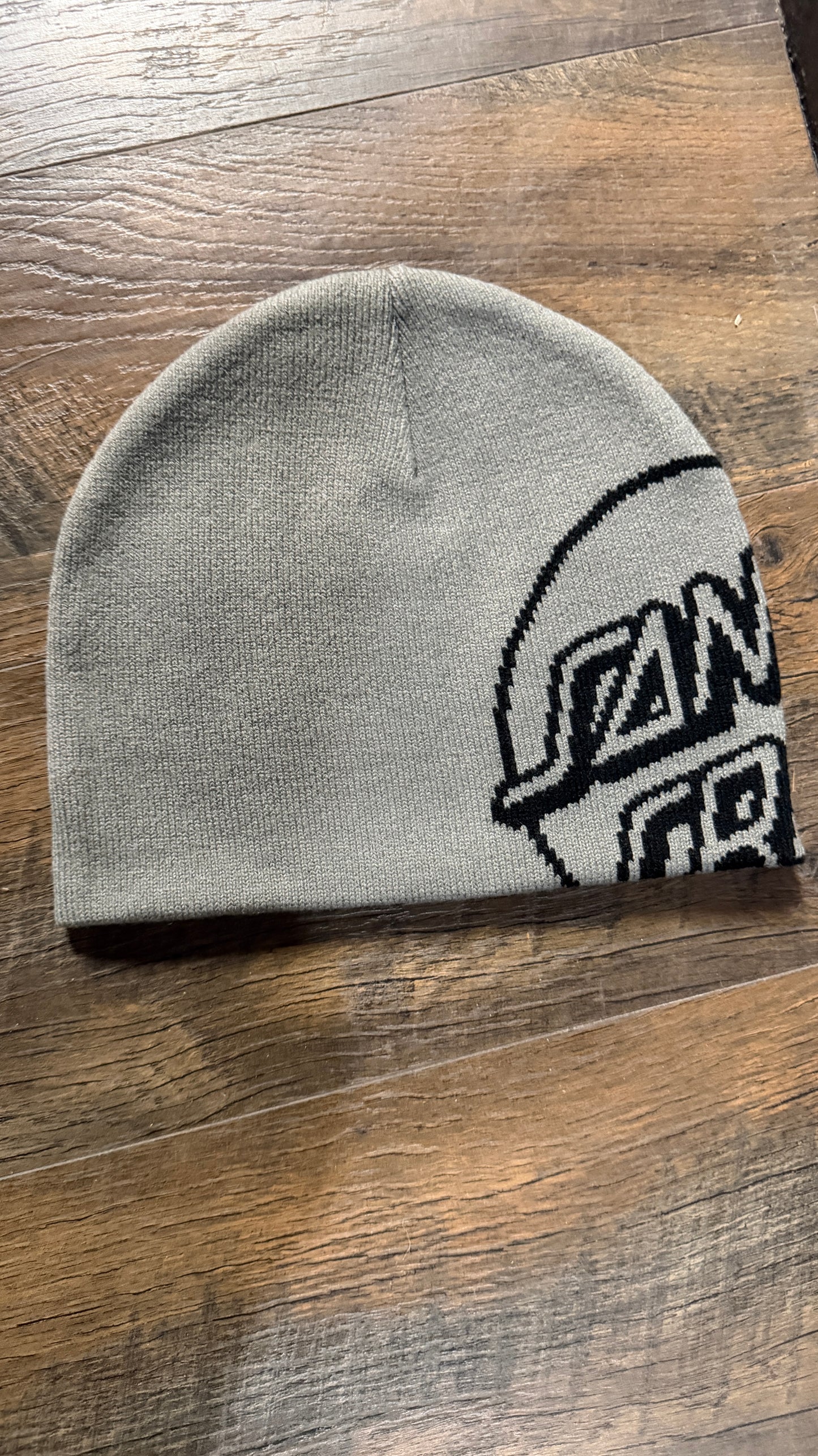 SANTA CRUZ Big Opus Dot Beanie Skull Cap Hat Grey OS