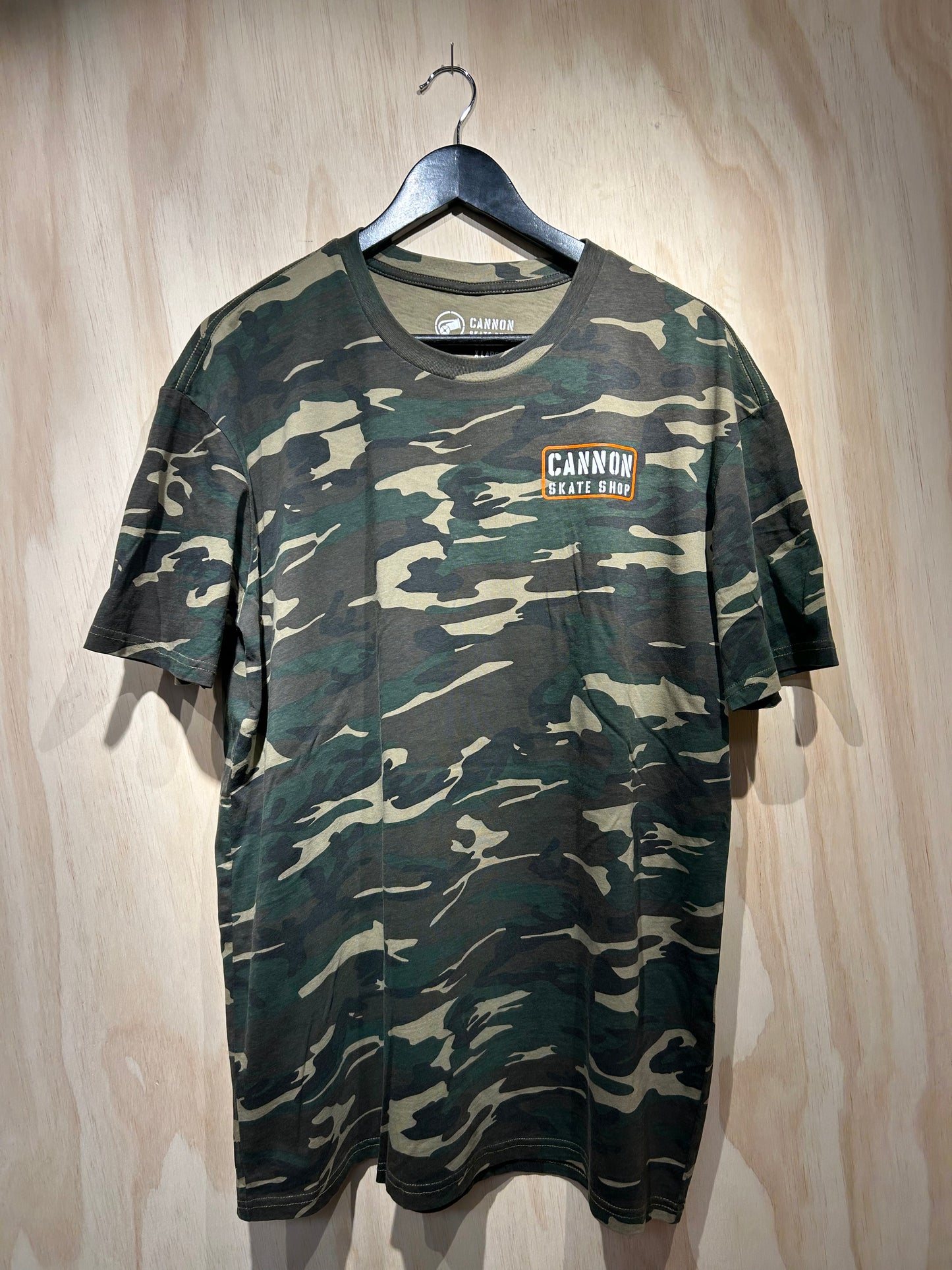 Cannon Skate Shop Camo T-Shirt