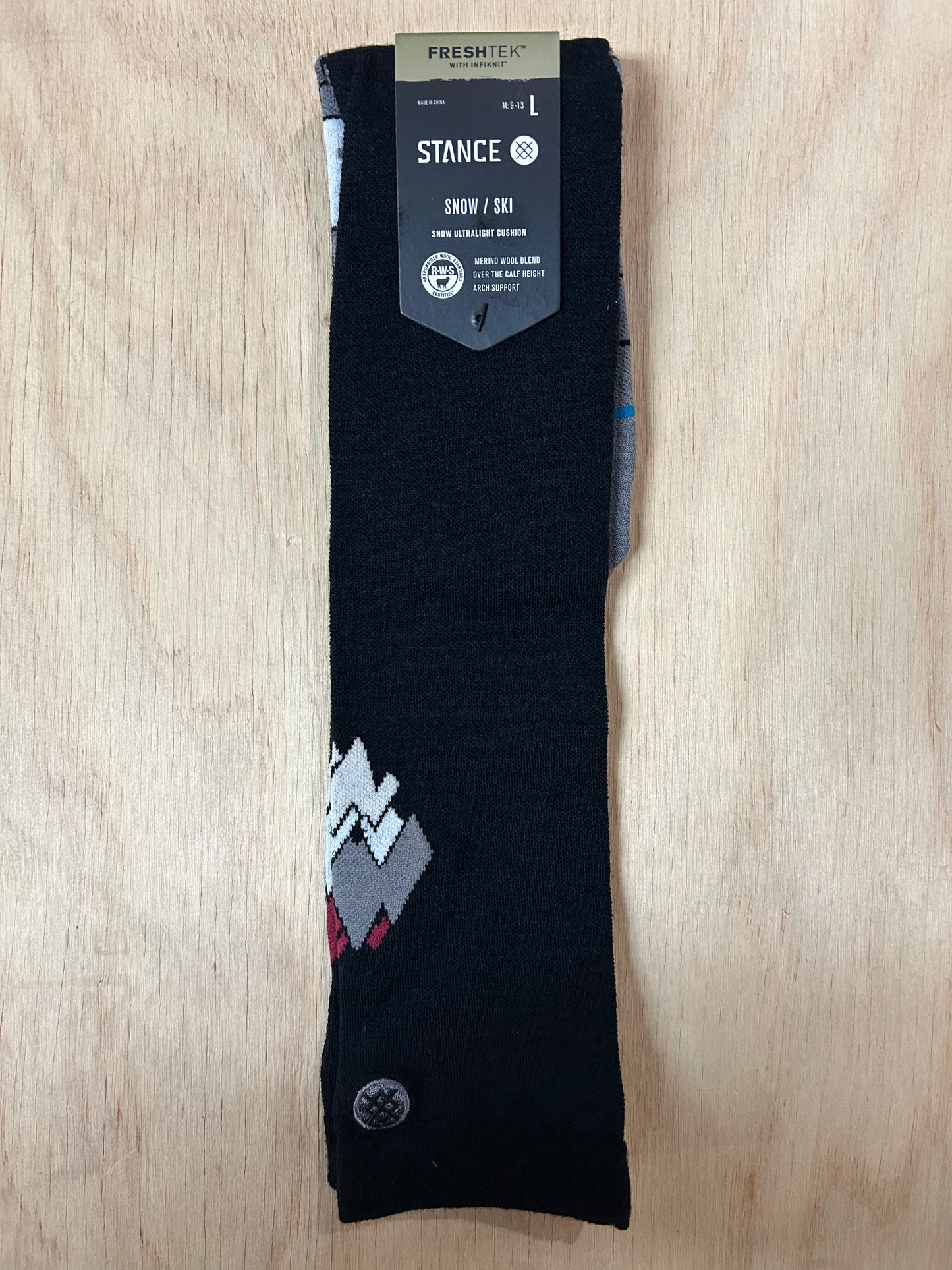 Peaks UL Wool Snow - Black