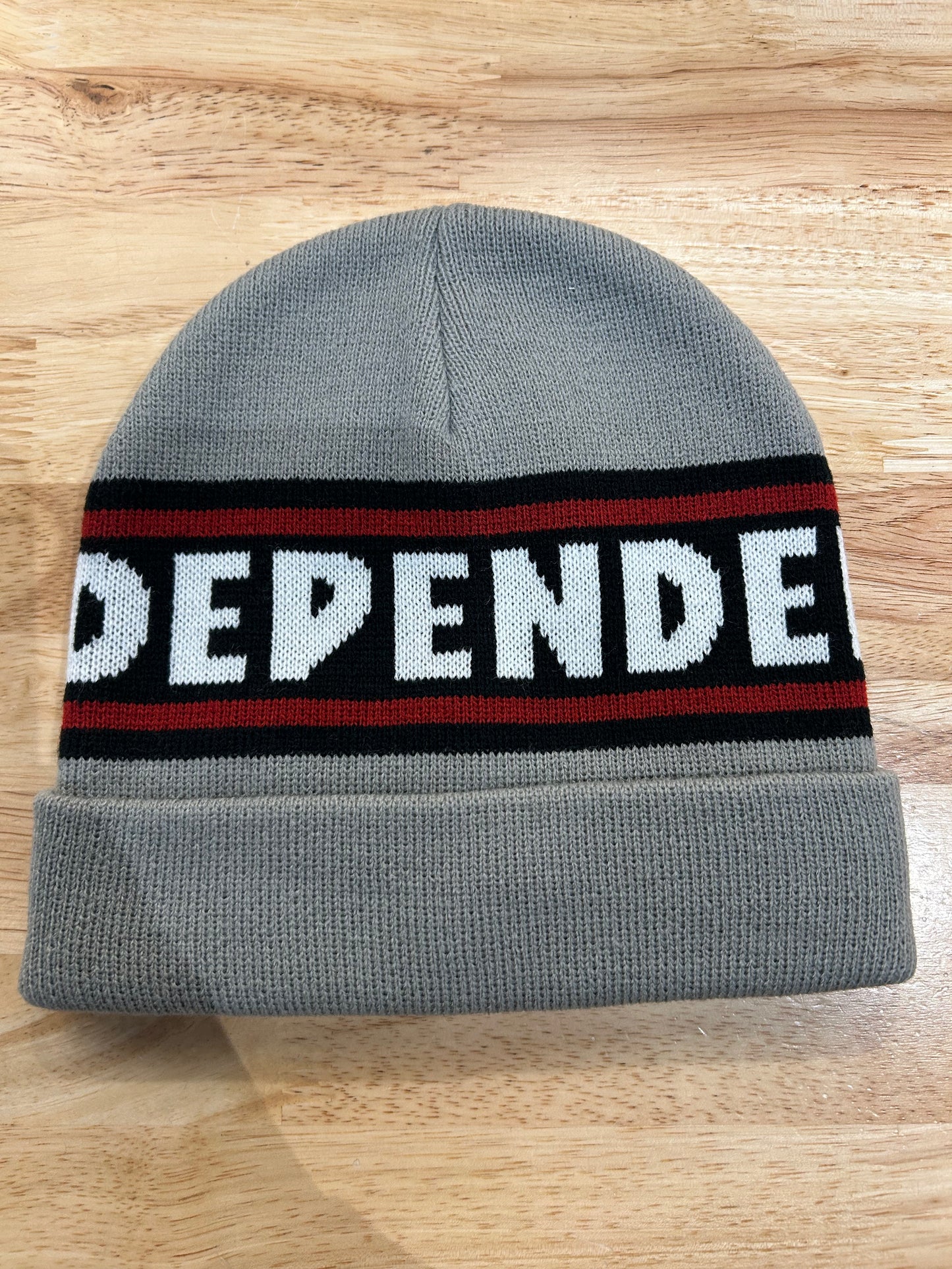 Independent Bar Logo Grey Beanie