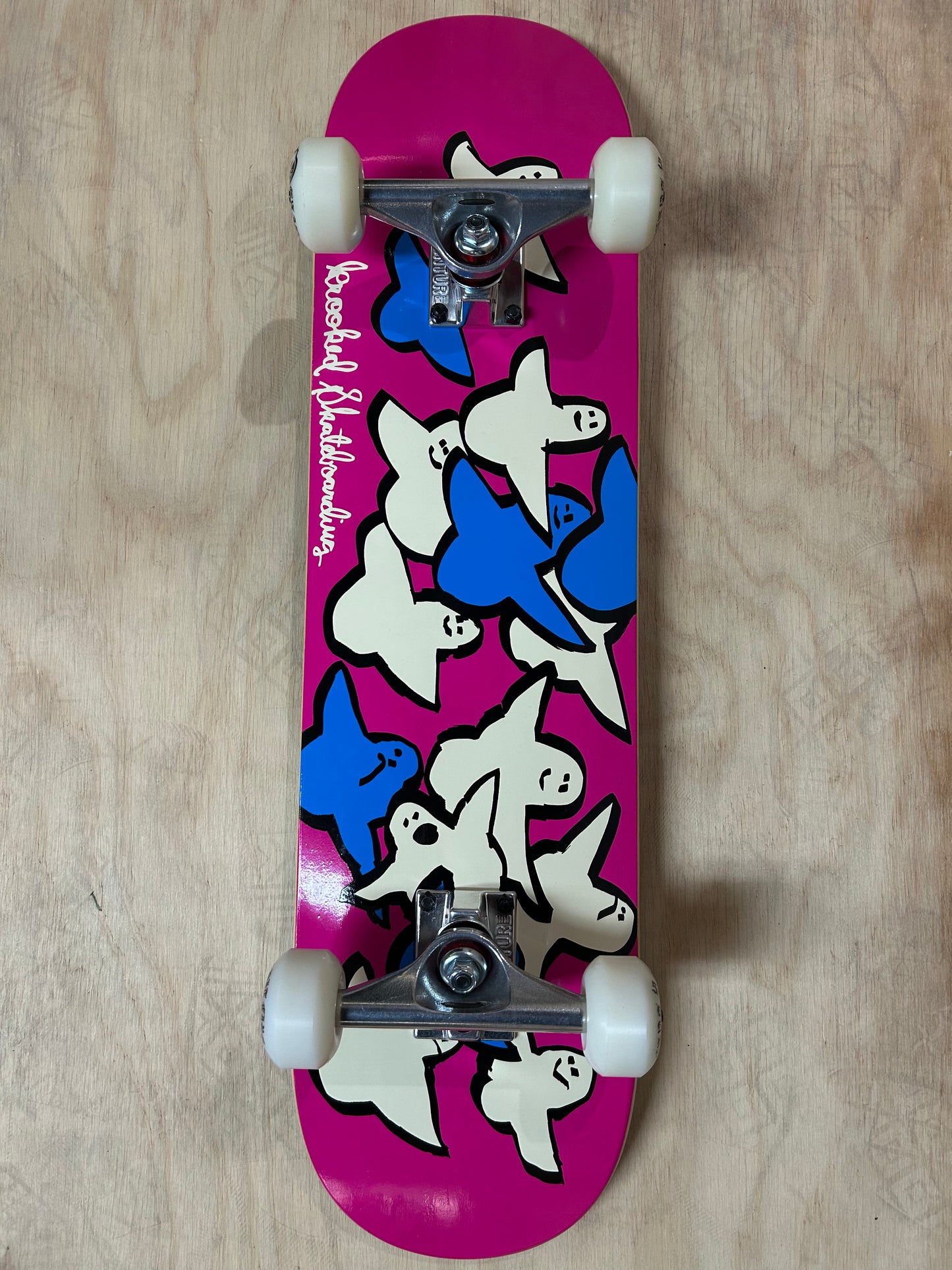Krooked Skateboarding DLX Birds 7.5