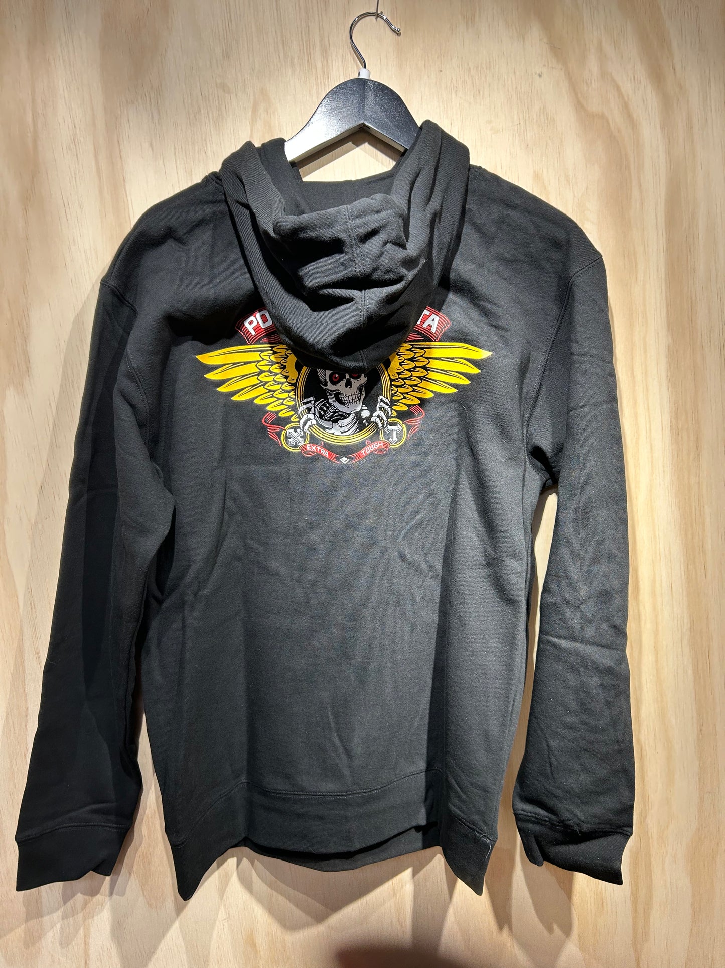 Powell Peralta Winged Hoodie Black
