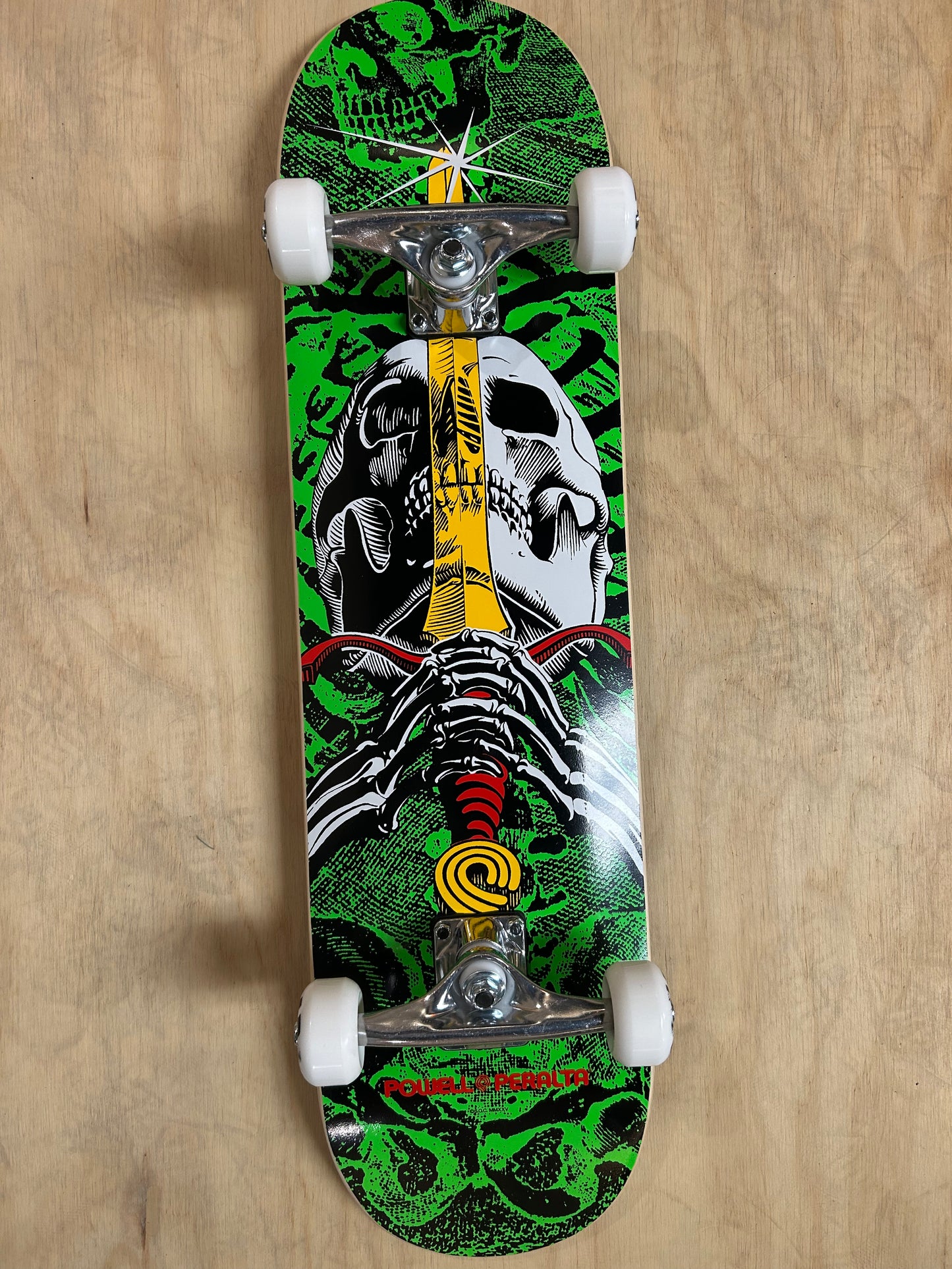 Assy PP Skull & Sword Birch Green 8.0