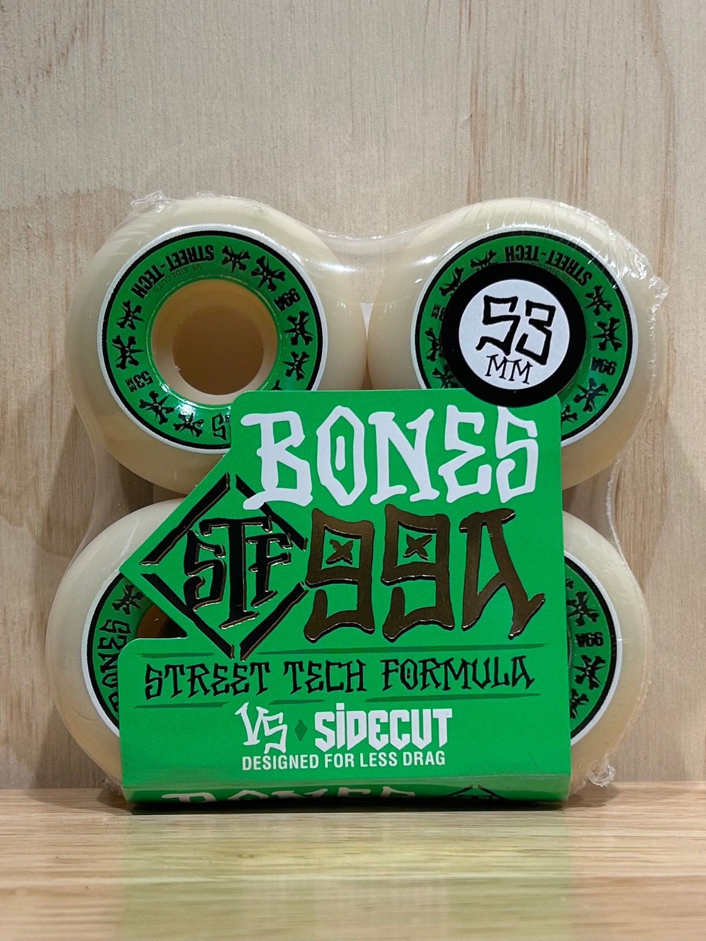 BONES Street Tech Formula 53 v5 Sidecuts 99A 4PK