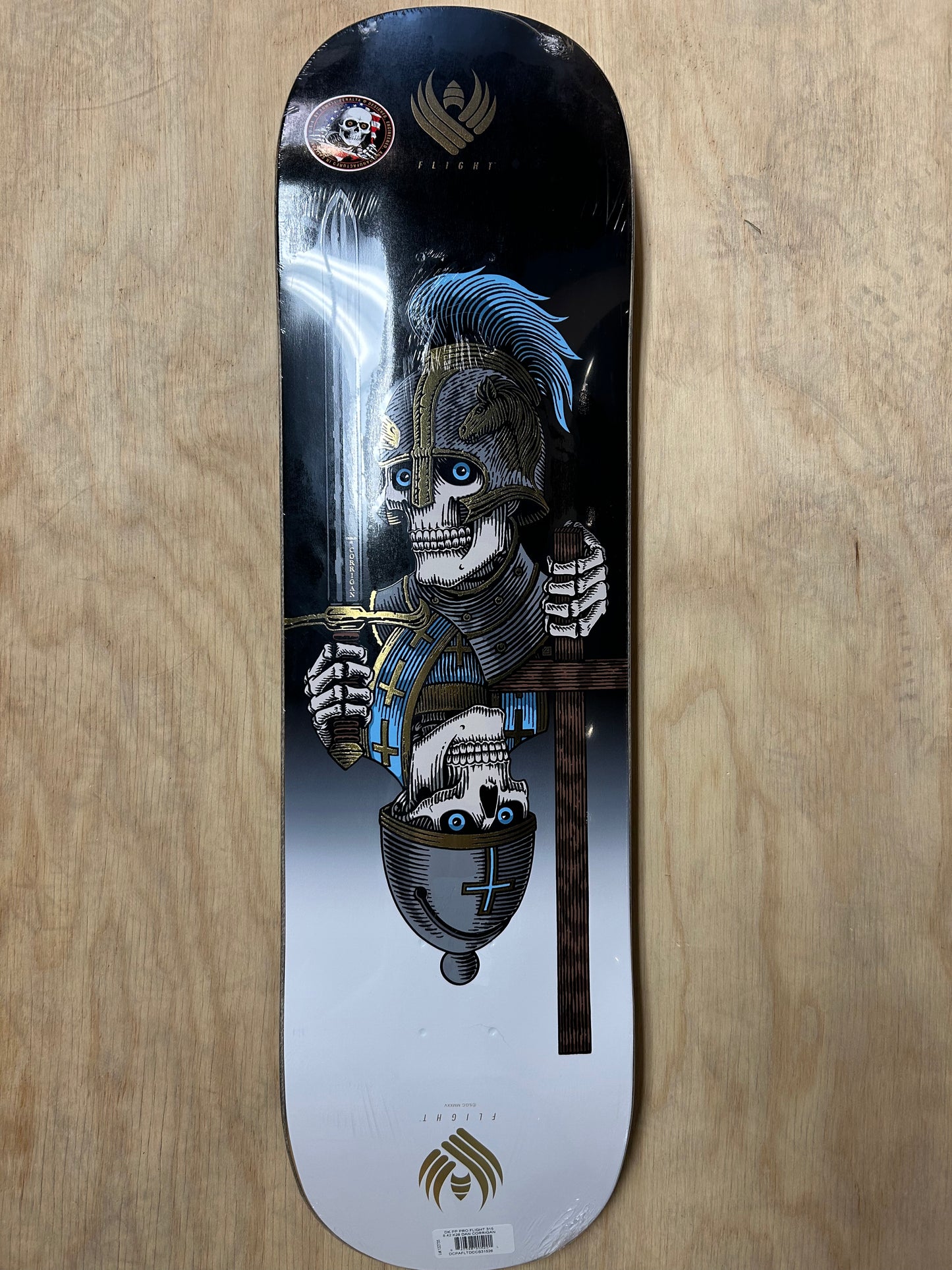 PP PRO FLIGHT DAN CORRIGAN SKULLS 8.42