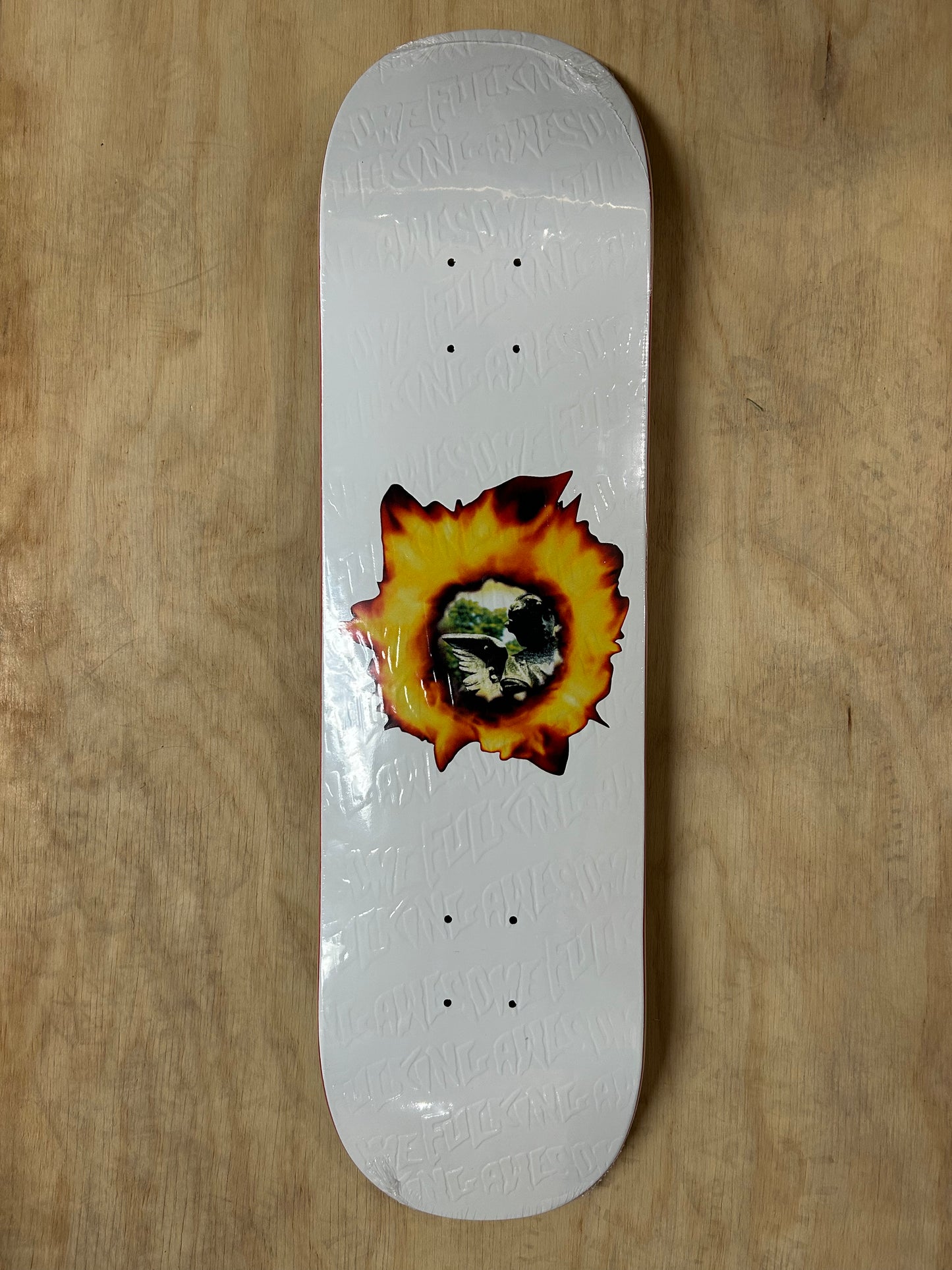 FA Angel Burn White Deck 8.38 - Shape 1