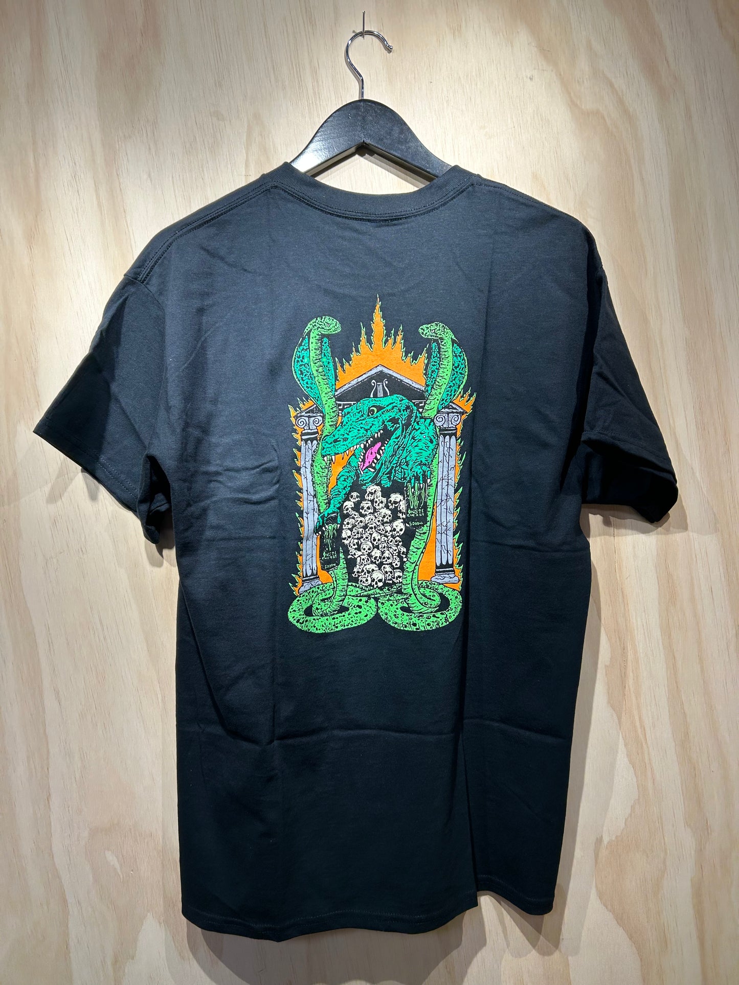 HEROIN King Croc Tee Black