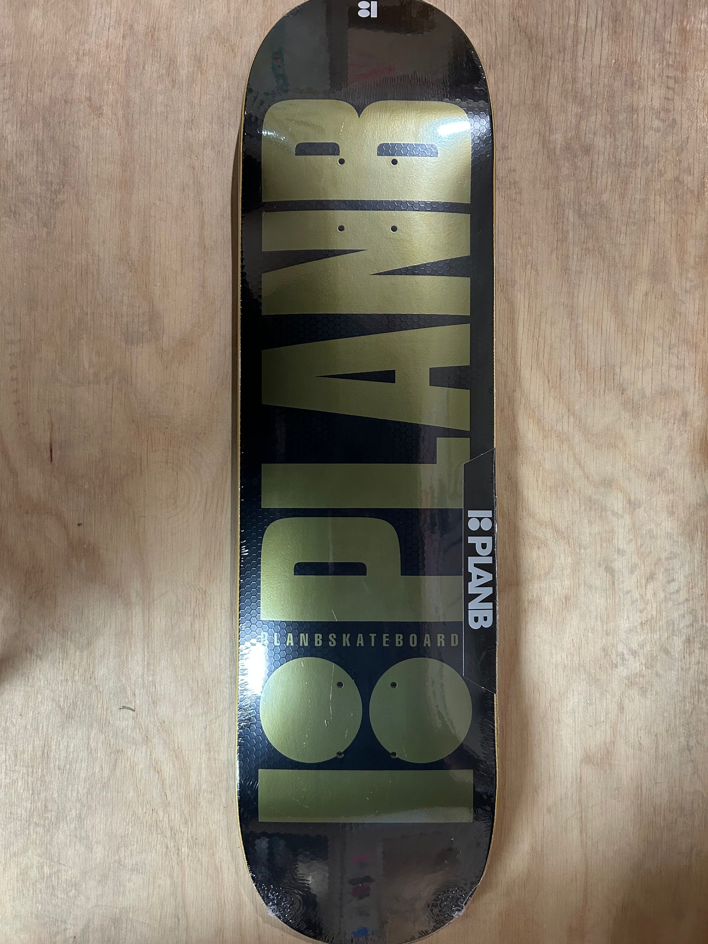 Plan B OG Gold 8.25 Skateboard Deck