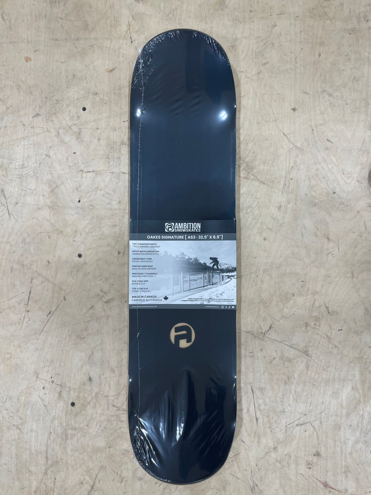 Ambition Signature Snowskate Oakes 8.5