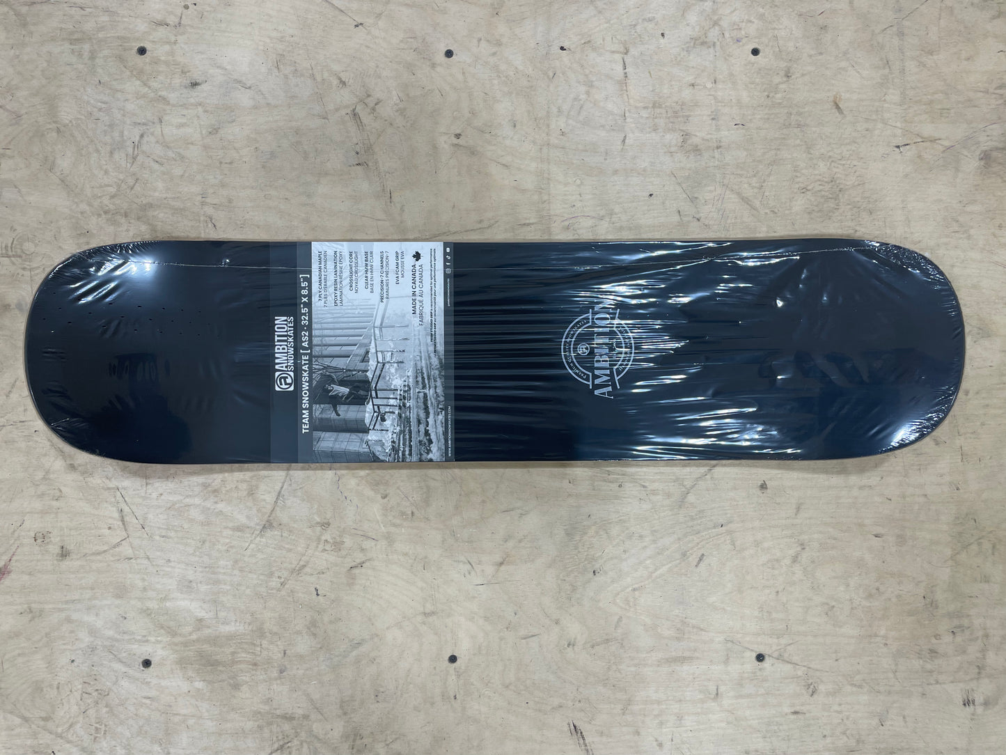 Ambition Team Snowskate Green/Black