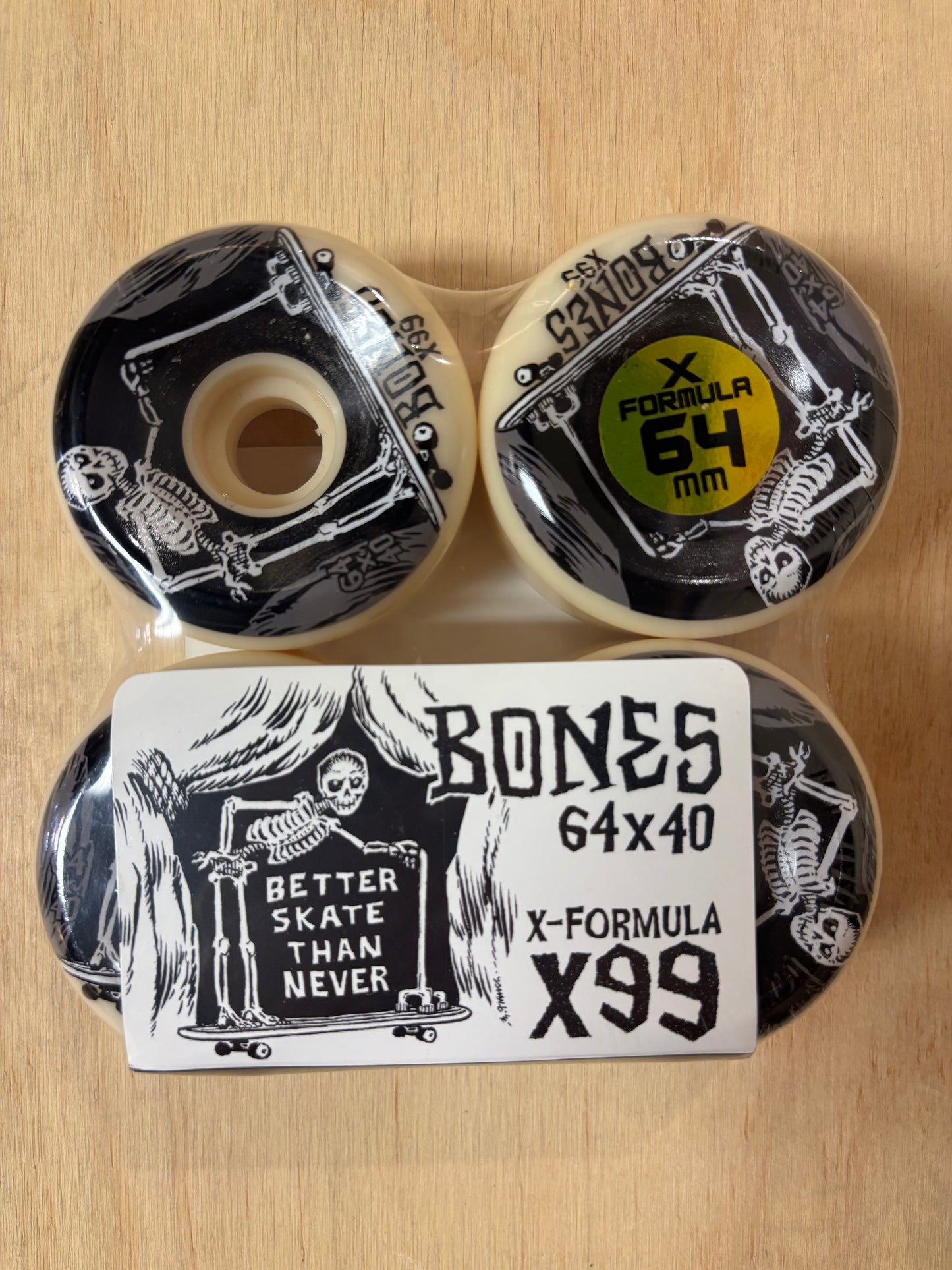 BONES BETTER SK8 64 99A X-FORMULA