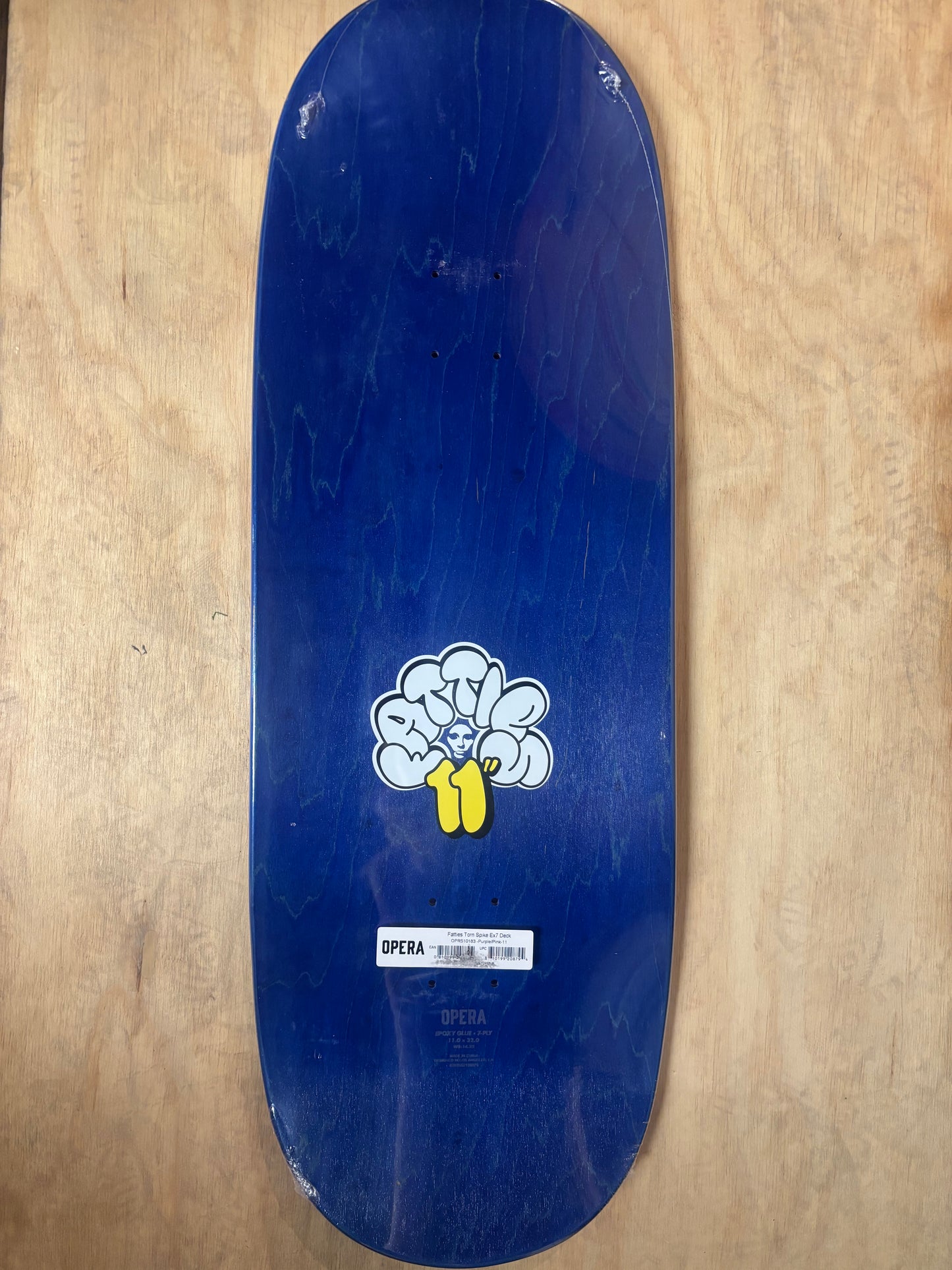 Opers Fatties Torn Spike Ex7 Deck - 11