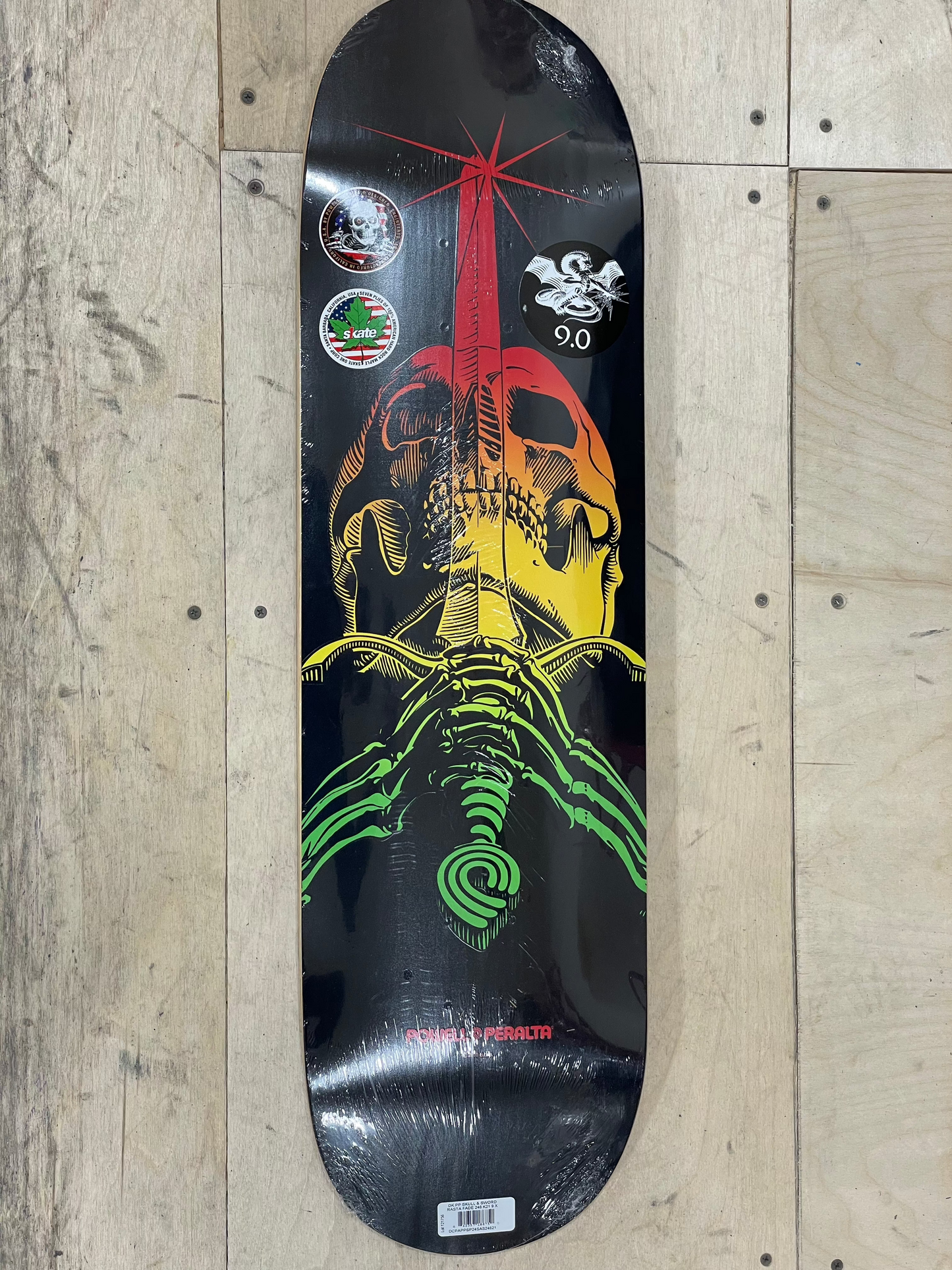 Powell Peralta Skull & Sword 9 x 32.95