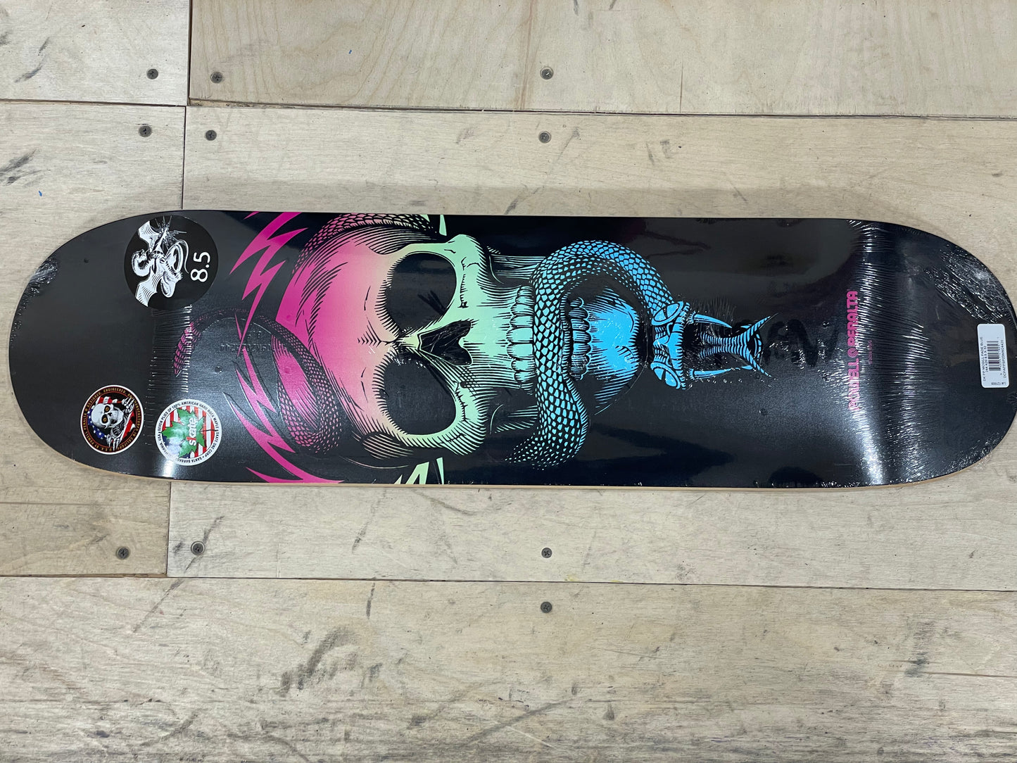 Powell Peralta McGill Skull & Snake 8.5 x 32.08 Black
