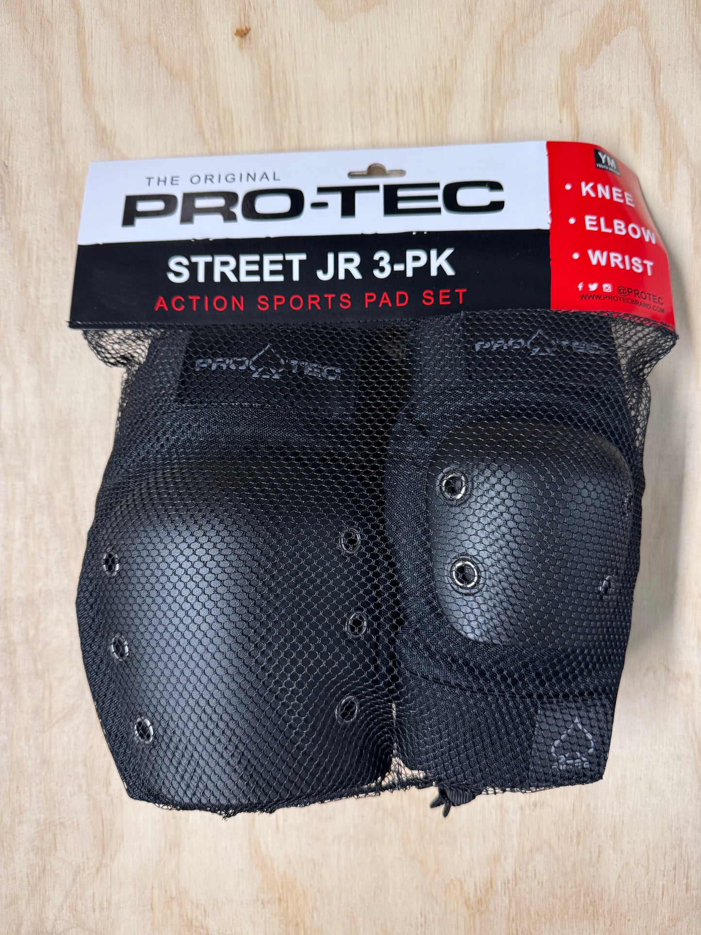 Pro-Tec Street Junior 3-Pack - Black