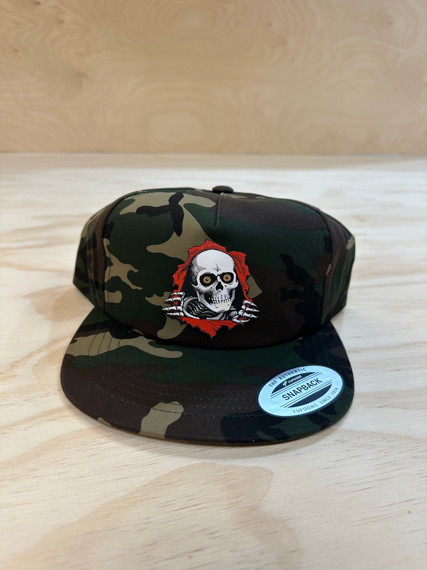 Powell Peralta Ripper "2" Snap Back Cap - Camo