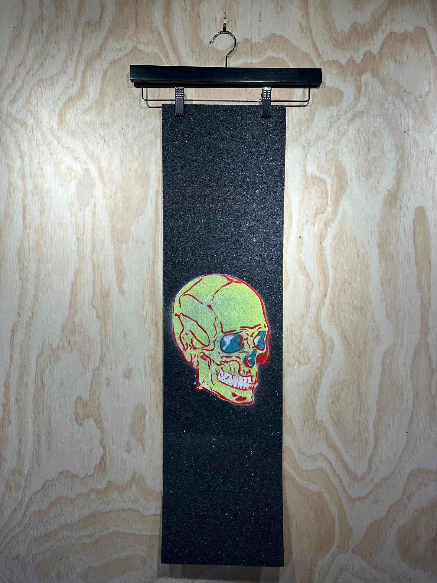 Moblow Griptape Side Skull Green Red