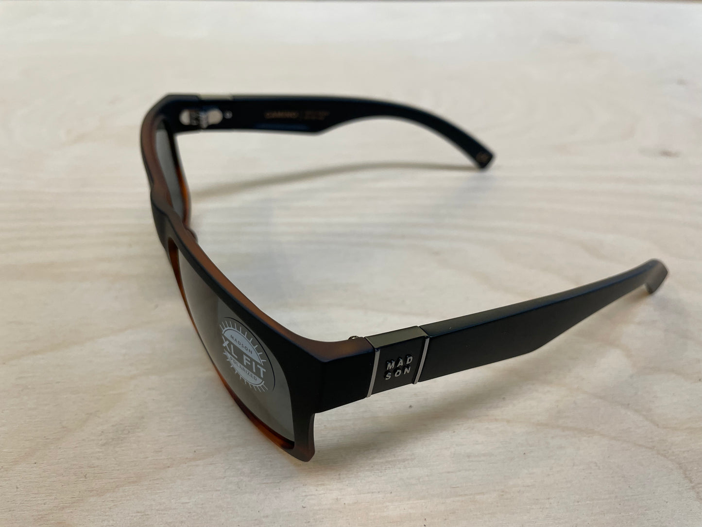 CAMINO Tort Black Fade Matte Grey Polarized