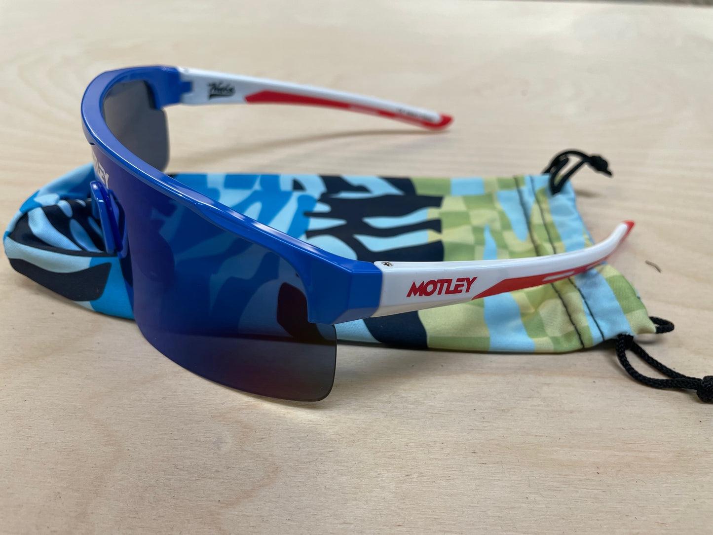 NUKE Red White Blue / Blue Mirror