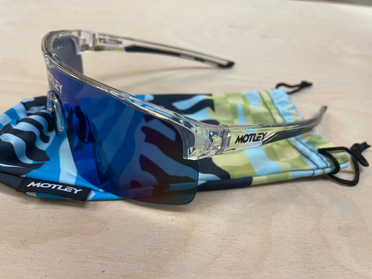 NUKE Clear / Blue Mirror