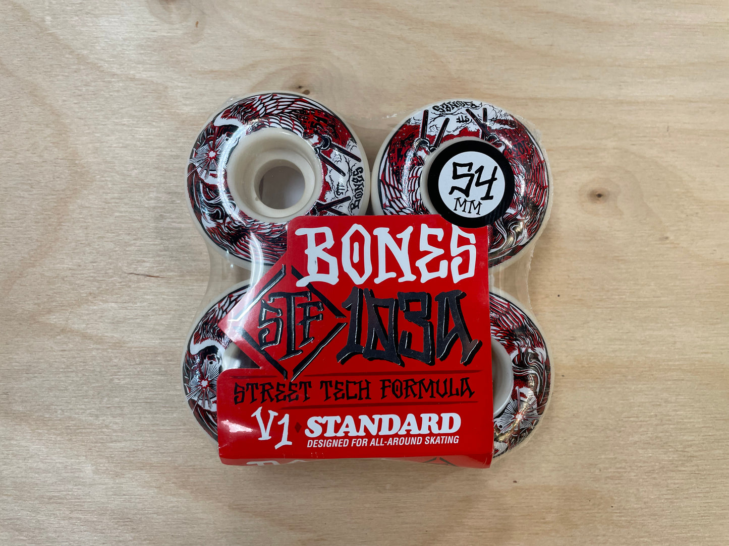 BONES PEG-LEG-ASUS 54 V1 STANDARD STREET TECH FORMULA 103A