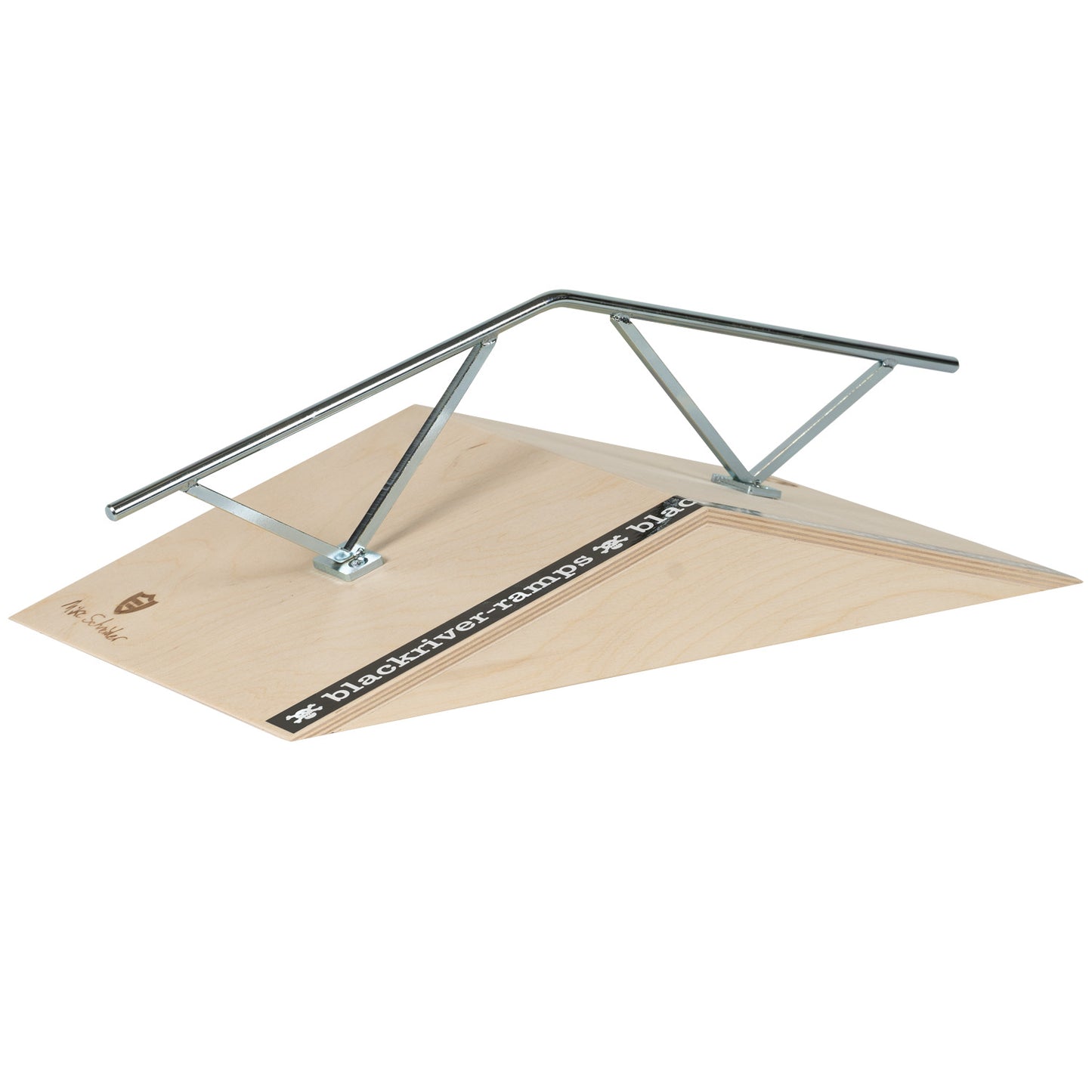 Blackriver Fingerboard Ramps - Schneider Pro 4 Rail: Full Rail