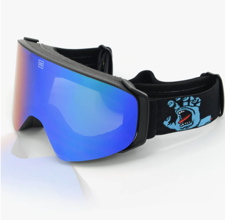 CYLINDRO Santa Cruze x Madson Screaming Hand Black/ Blue Chrome
