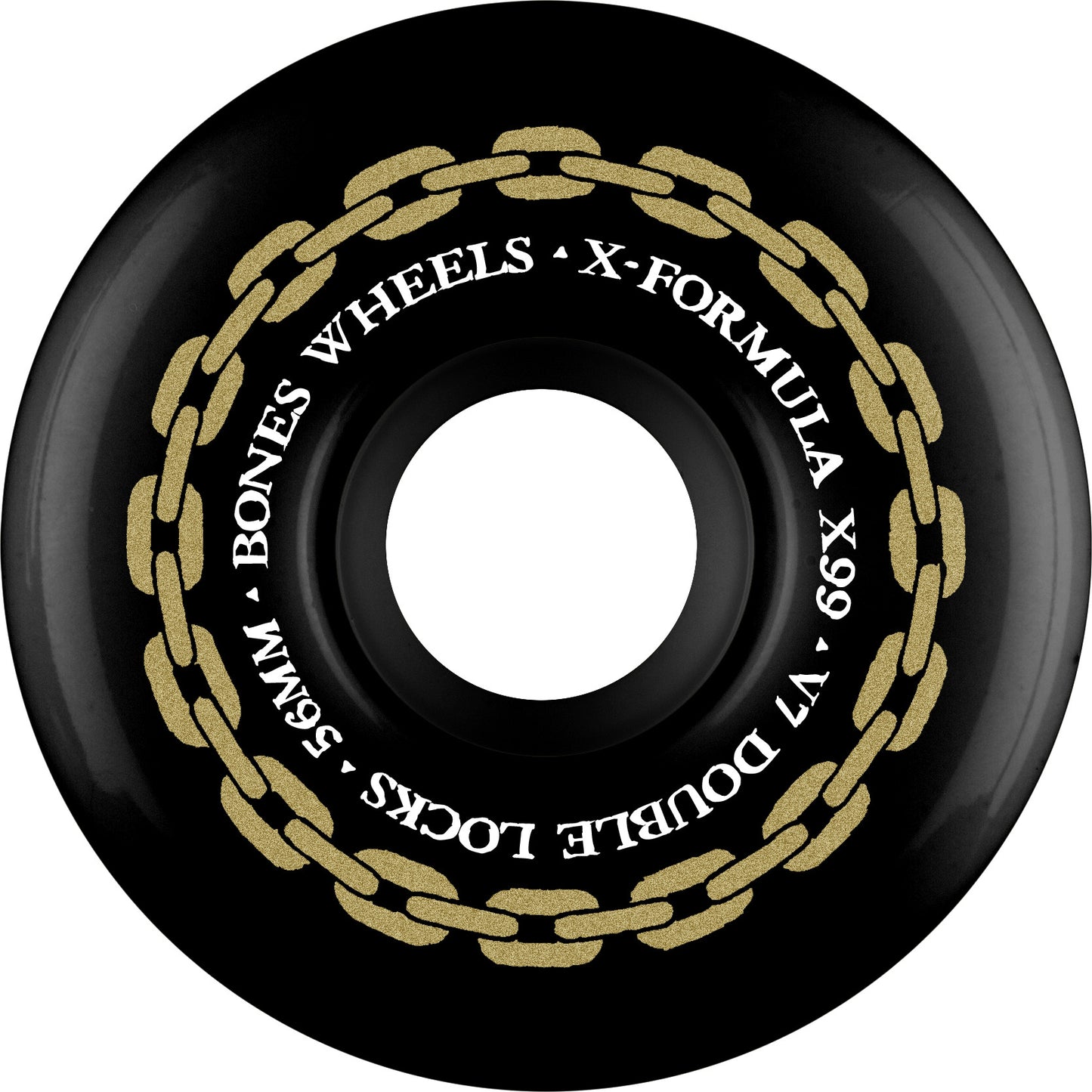 BONES X-Formula 56 V7 Double Locks 99A BLK 4PK