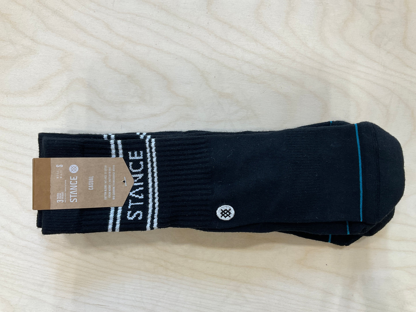 Stance Basic 3 Pack Black S