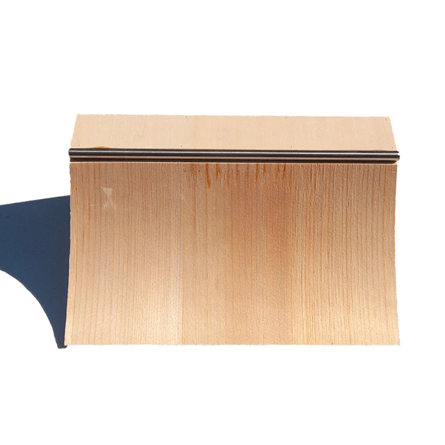LC Boards Fingerboard Quarter Pipe V2 Wood Ramp
