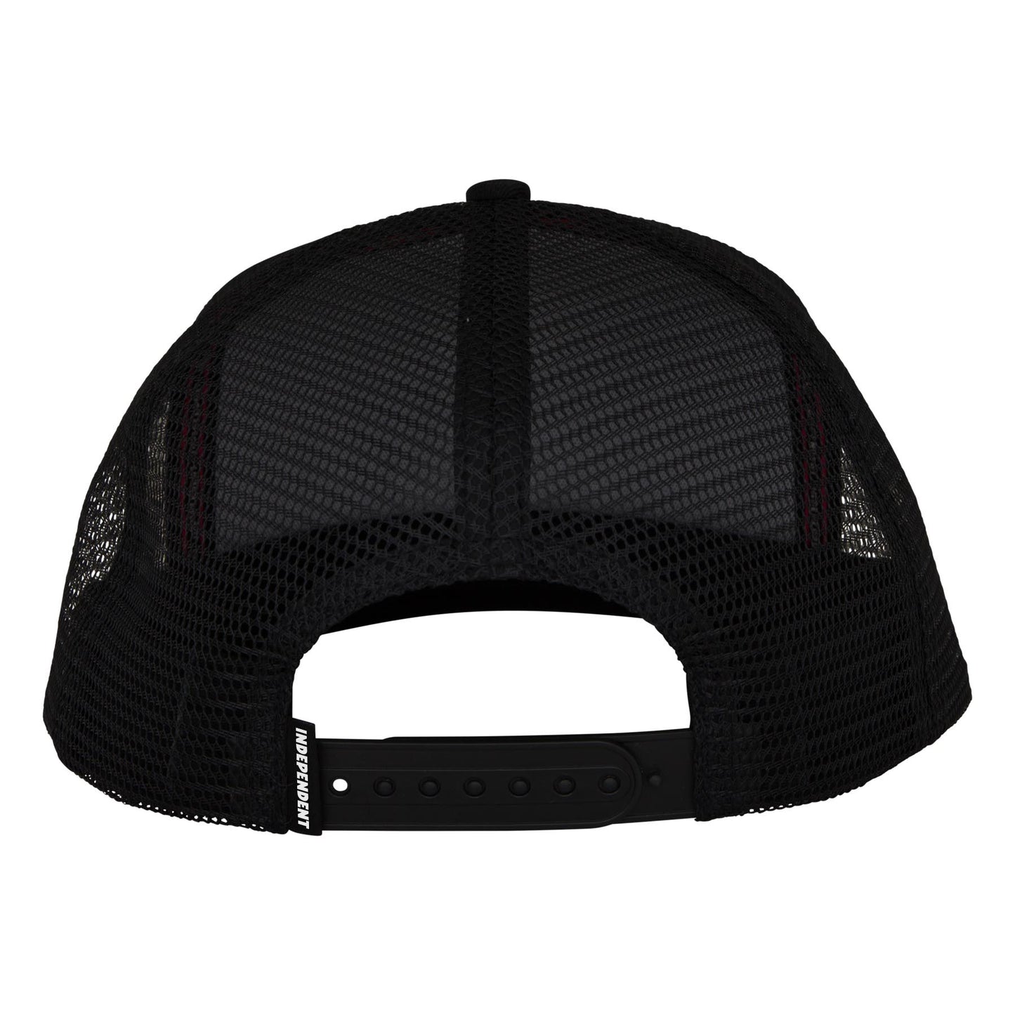 Independent Summit Printed Mesh Trucker Unstructured Hat Navy/Black