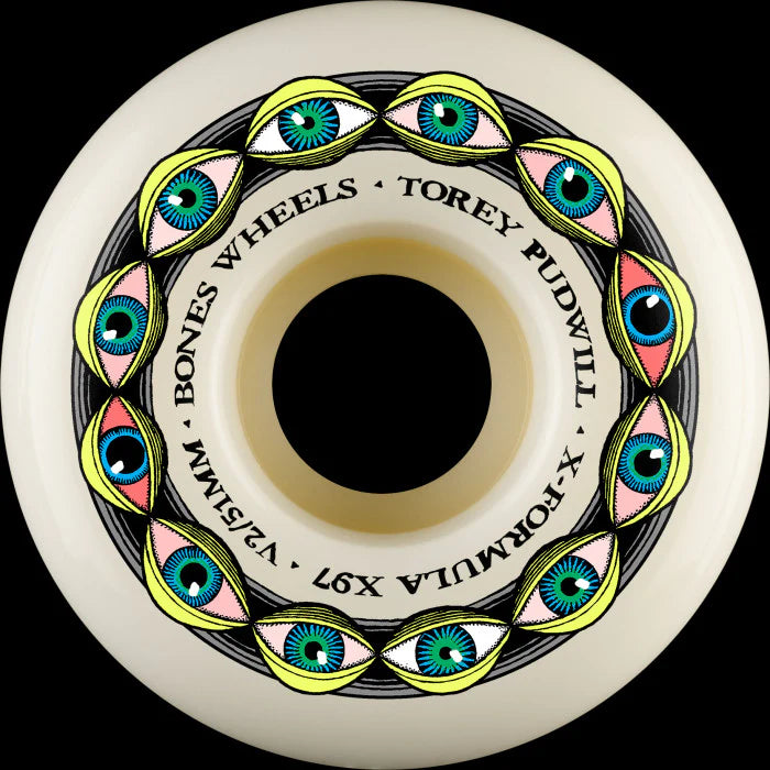 BONES Pudwill Frying Eyes 53 v2 Locks X-Formula 97A 4PK