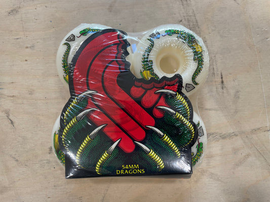 Powell Peralta DRAGON FORMULA 54X32MM 93A OFF WHITE 4PK
