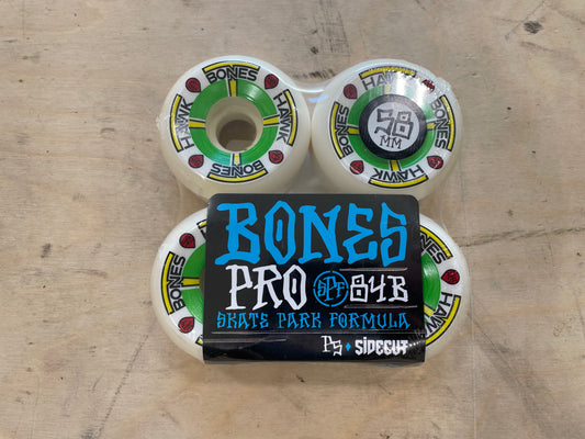 Bones HAWK T-BONES II 58 P5 SIDECUTS SKATEPARK FORMULA WHT