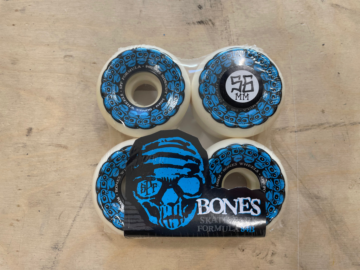 Bones CIRCLE SKULLS 56MM P5 SIDECUT SKATEPARK FORMULA 84B