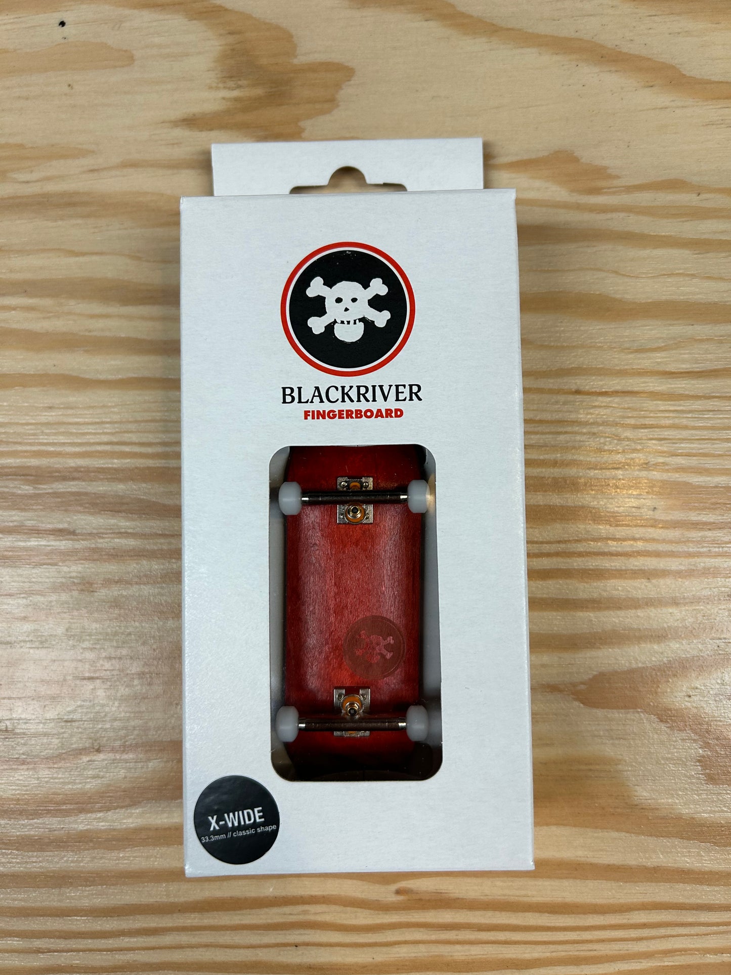 Blackriver Fingerboard "BR Mini Logo" Set blue 33,3mm