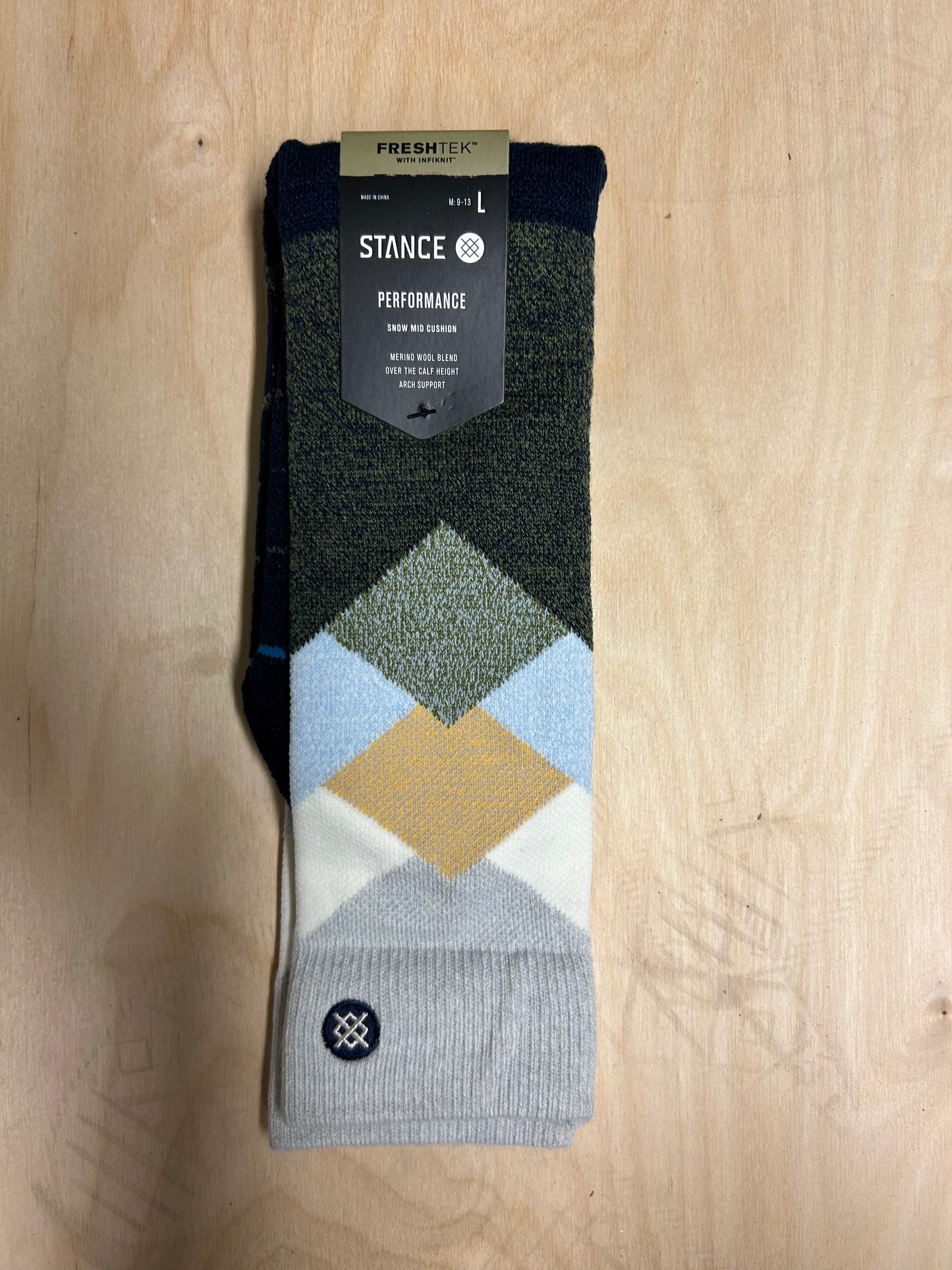MISTY MID WOOL SNOW - NAVY LARGE