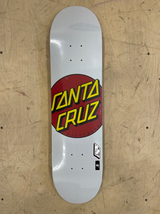 Santa Cruz Classic Dot Deck 8.0