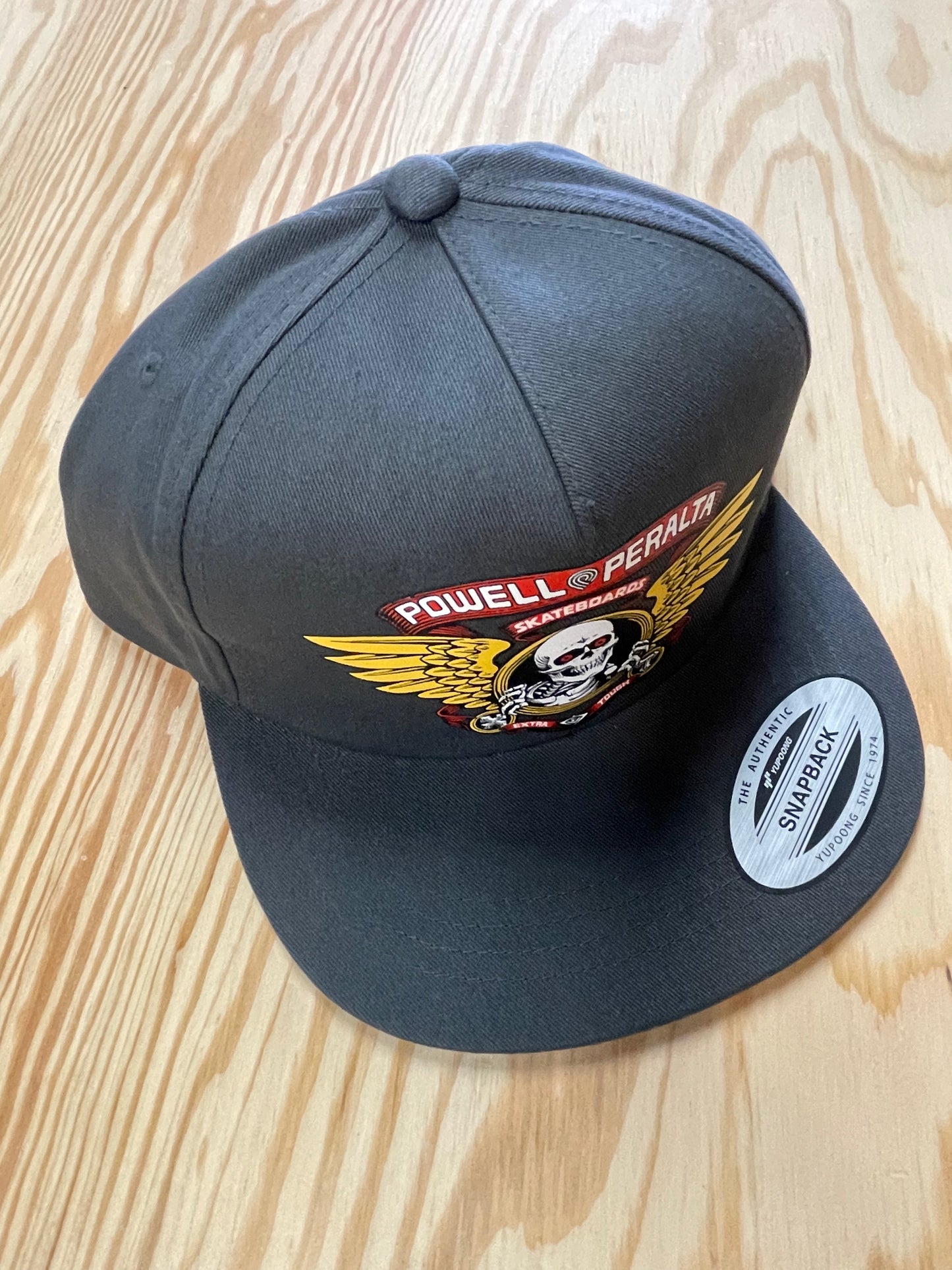 CAP SNAPBACK PP WINGED RIPPER CHARCOAL