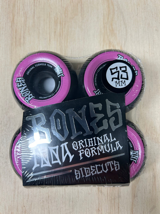 BONES SIDECUT 100'S 53 V5 ORIGINAL FORMULA 100A BLK 4PK